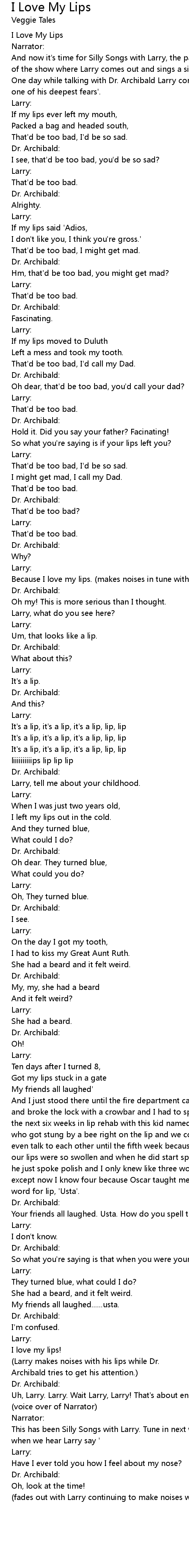 I Love My Lips Lyrics Follow Lyrics