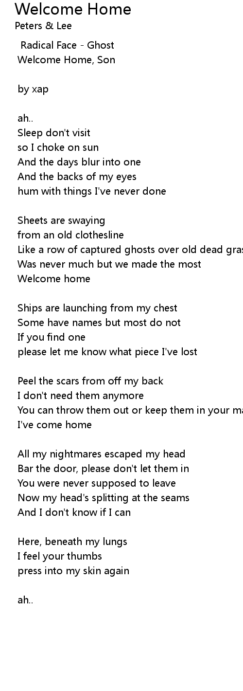 Home Lyrics Follow Lyrics