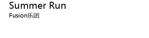 Summer Run Lyrics Follow Lyrics