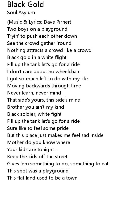 Black Gold Lyrics Follow Lyrics