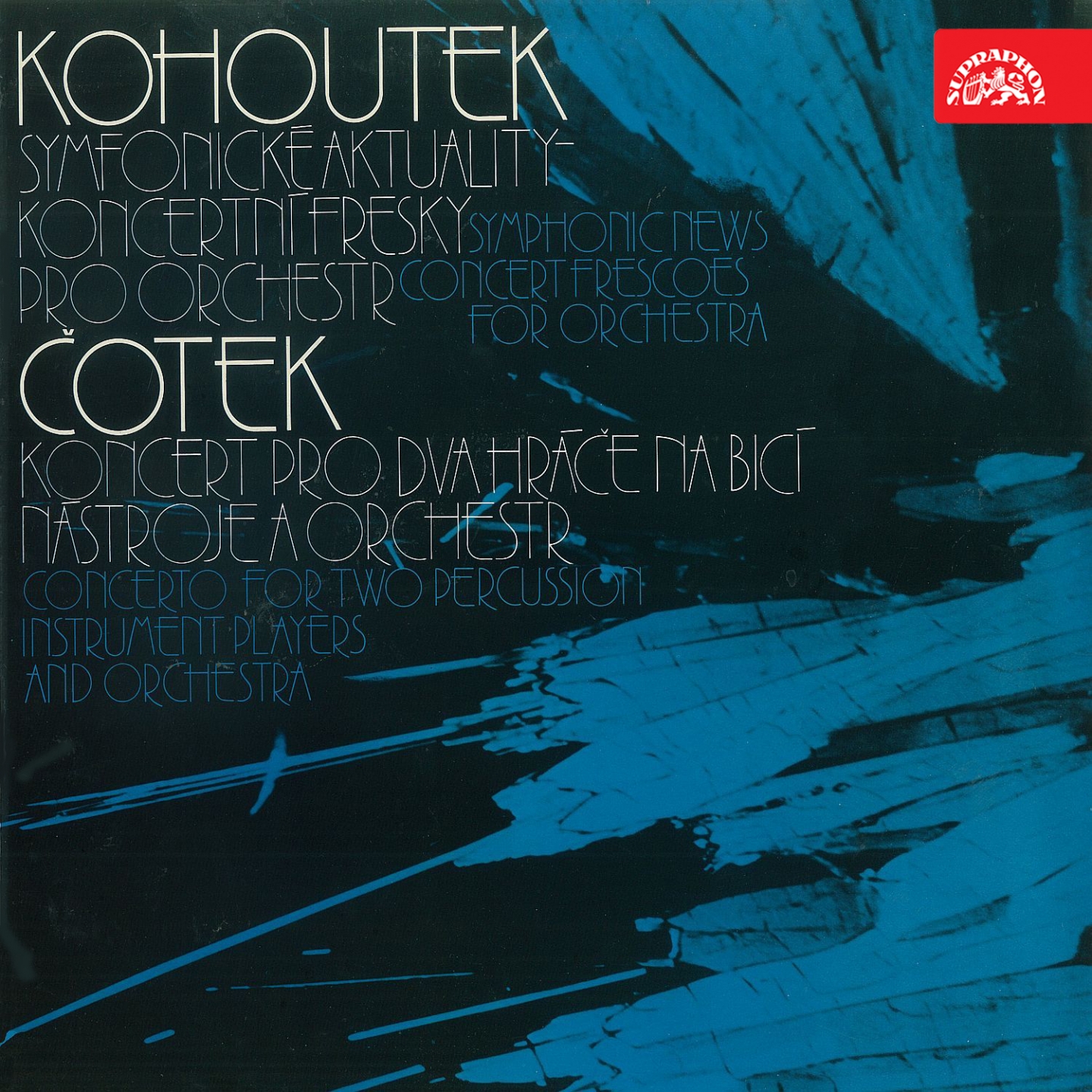 Kohoutek: Symfonicke aktuality  otek: Koncert pro dva hra e na bici na stroje