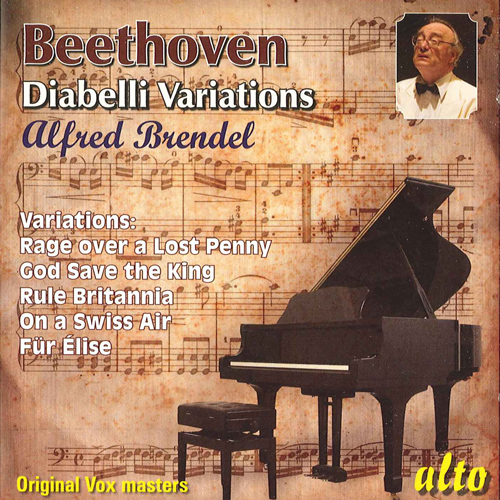 BEETHOVEN, L. van: Piano Music (Diabelli and popular Variations) (Brendel)