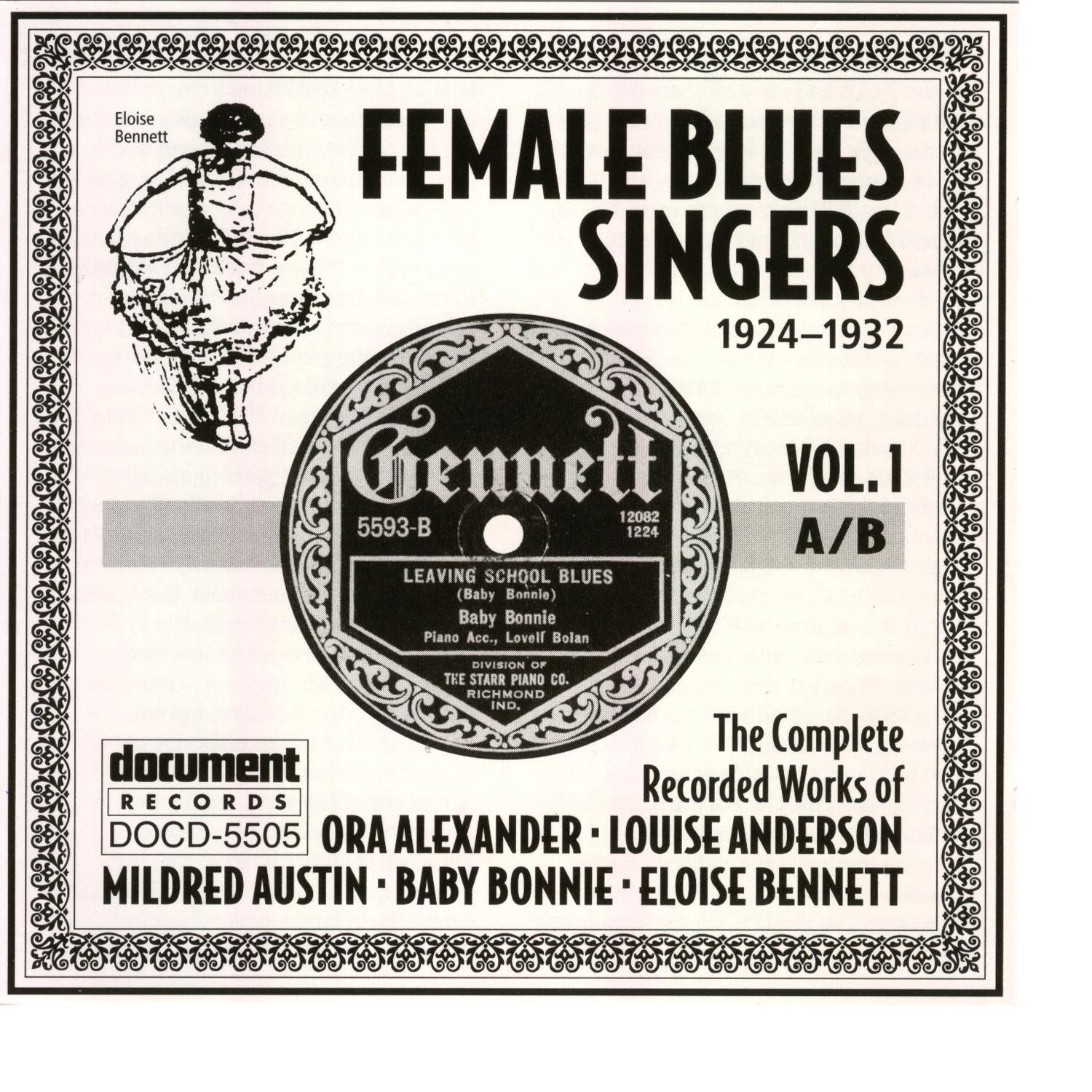 Female Blues Singers Vol. 1 A/B (1924-1932)