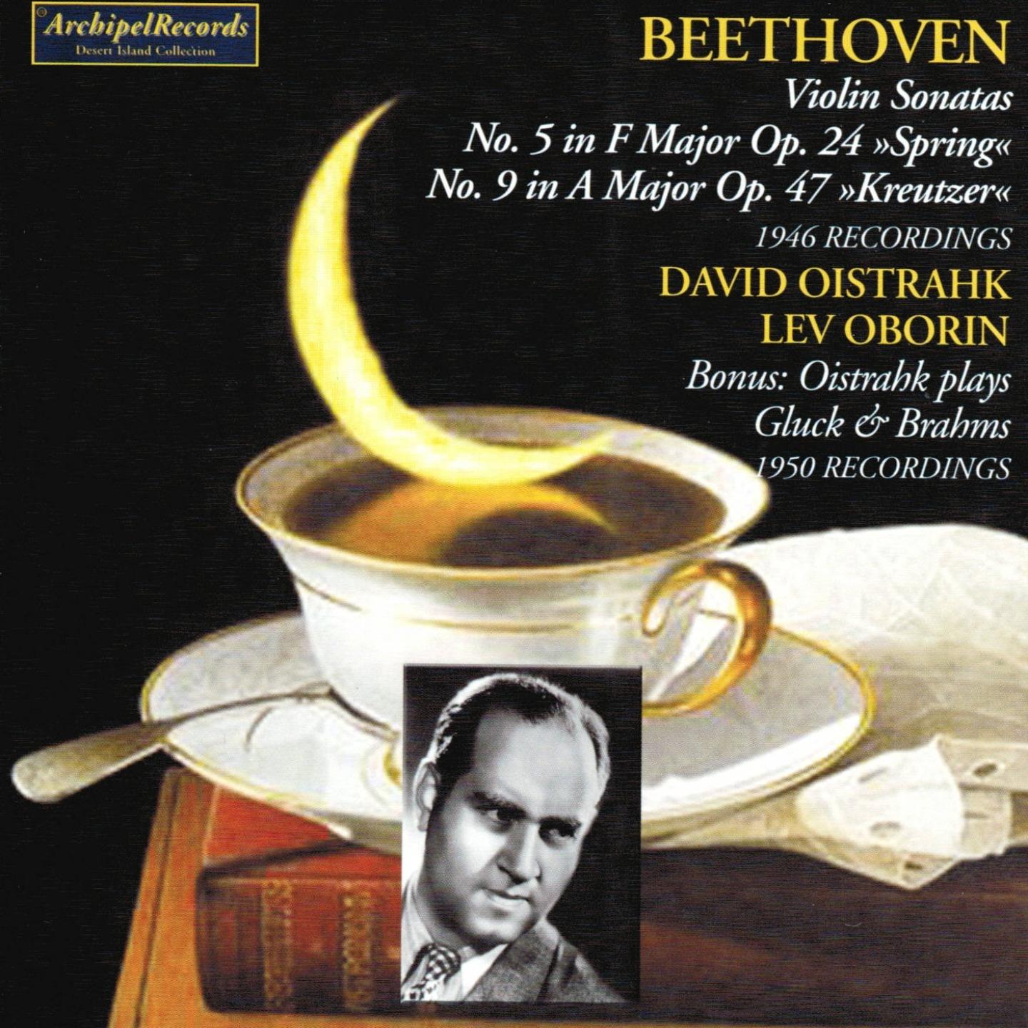 Ludwig Van Beethoven : Violon Sonatas No. 5 Springs and No. 9 Kreutzer