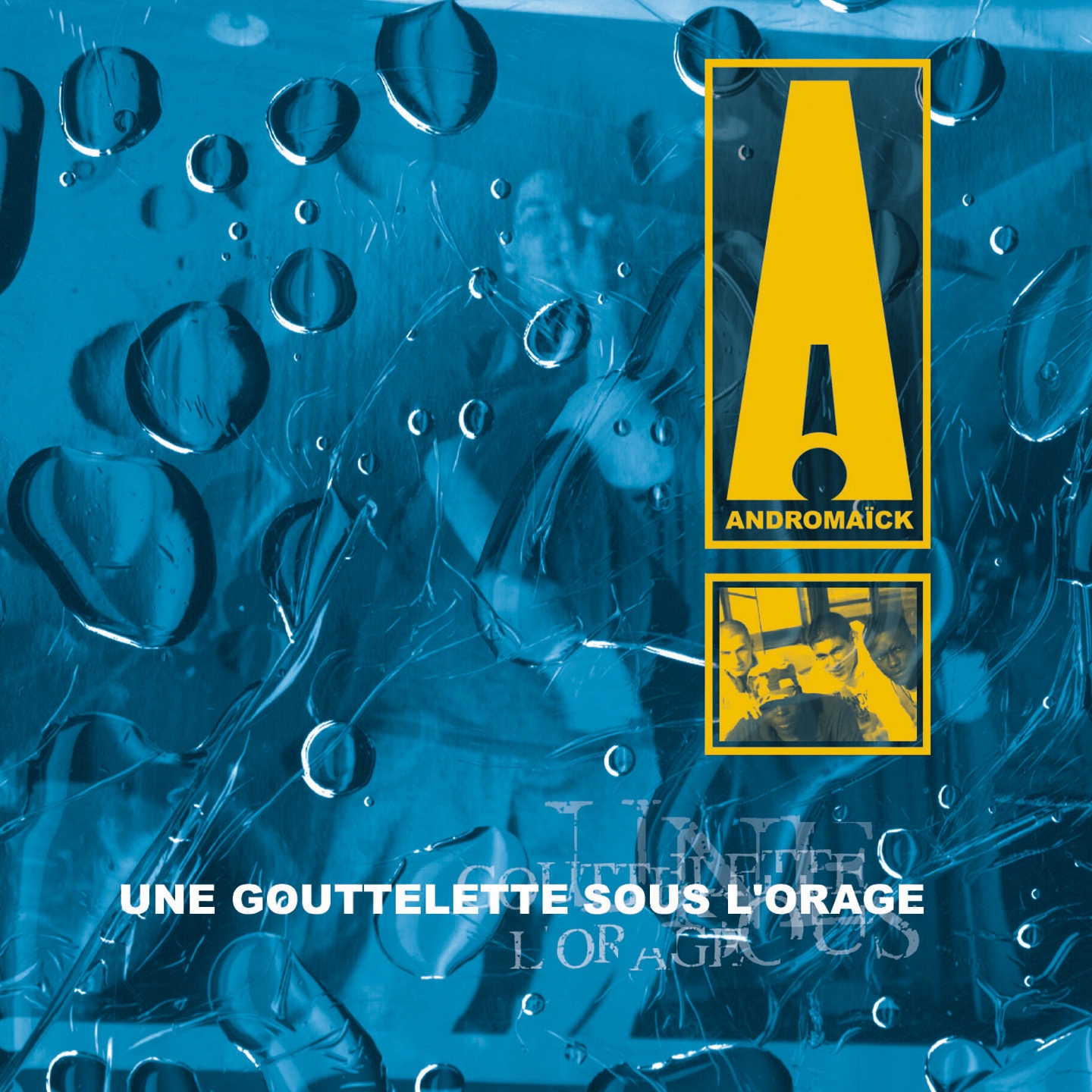 Une gouttelette sous l'orage