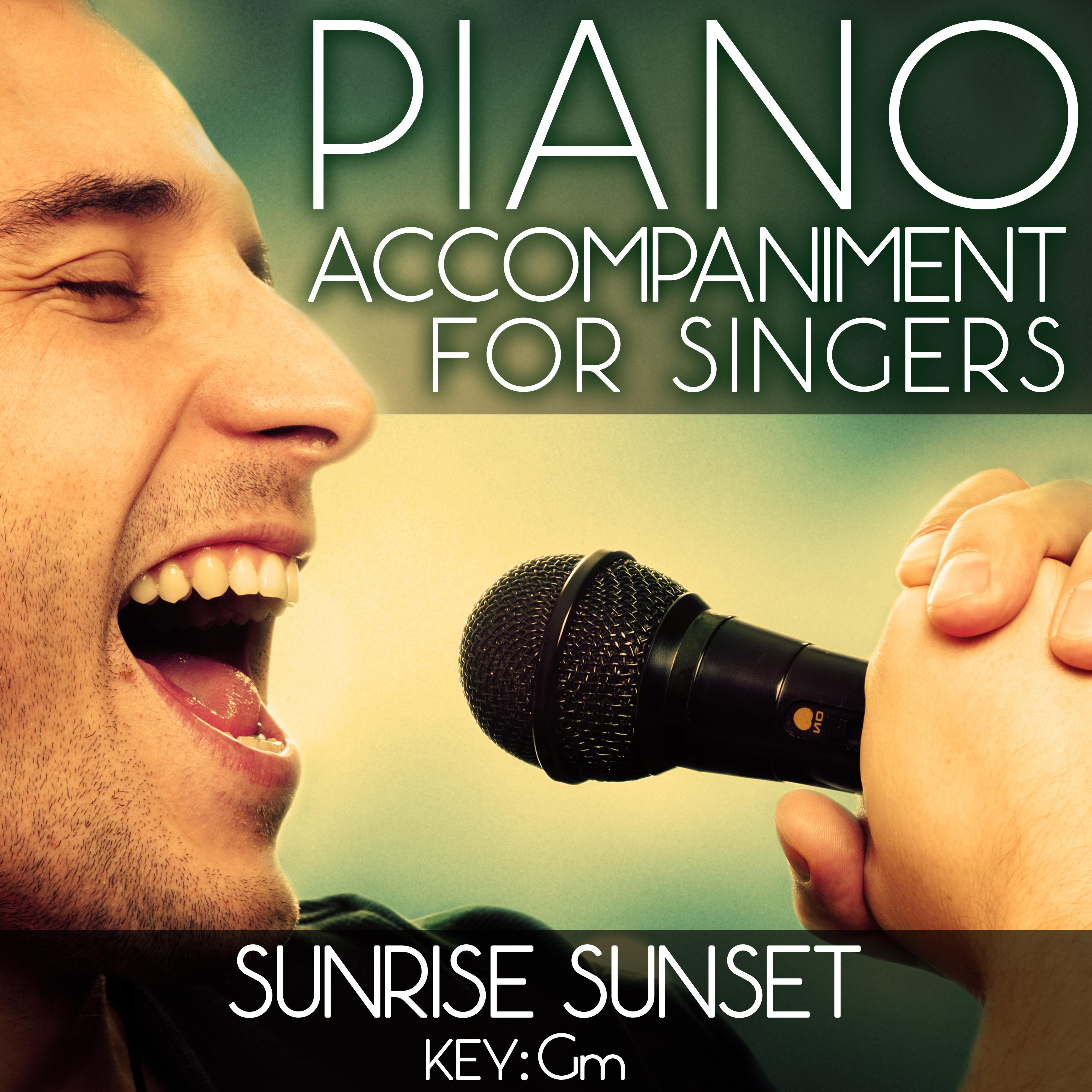 Sunrise Sunset (Piano Accompaniment of Fiddler on the Roof - Key: Gm) [Karaoke Backing Track]