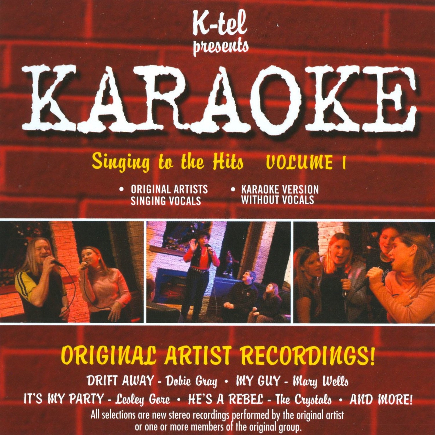 Karaoke: Volume 1 - Singing to the Hits