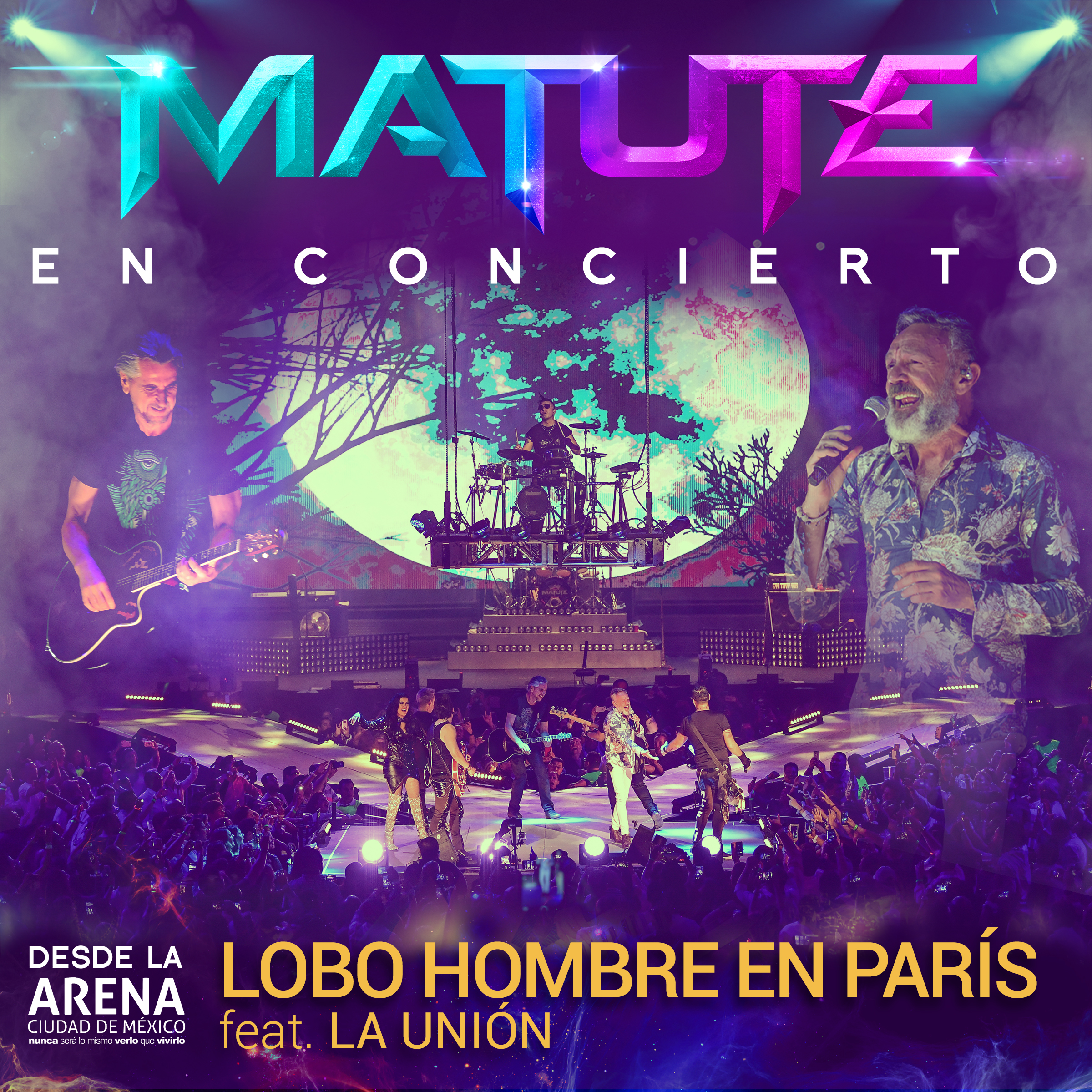 Lobo Hombre en Pari s. En Concierto Desde la Arena CDMX