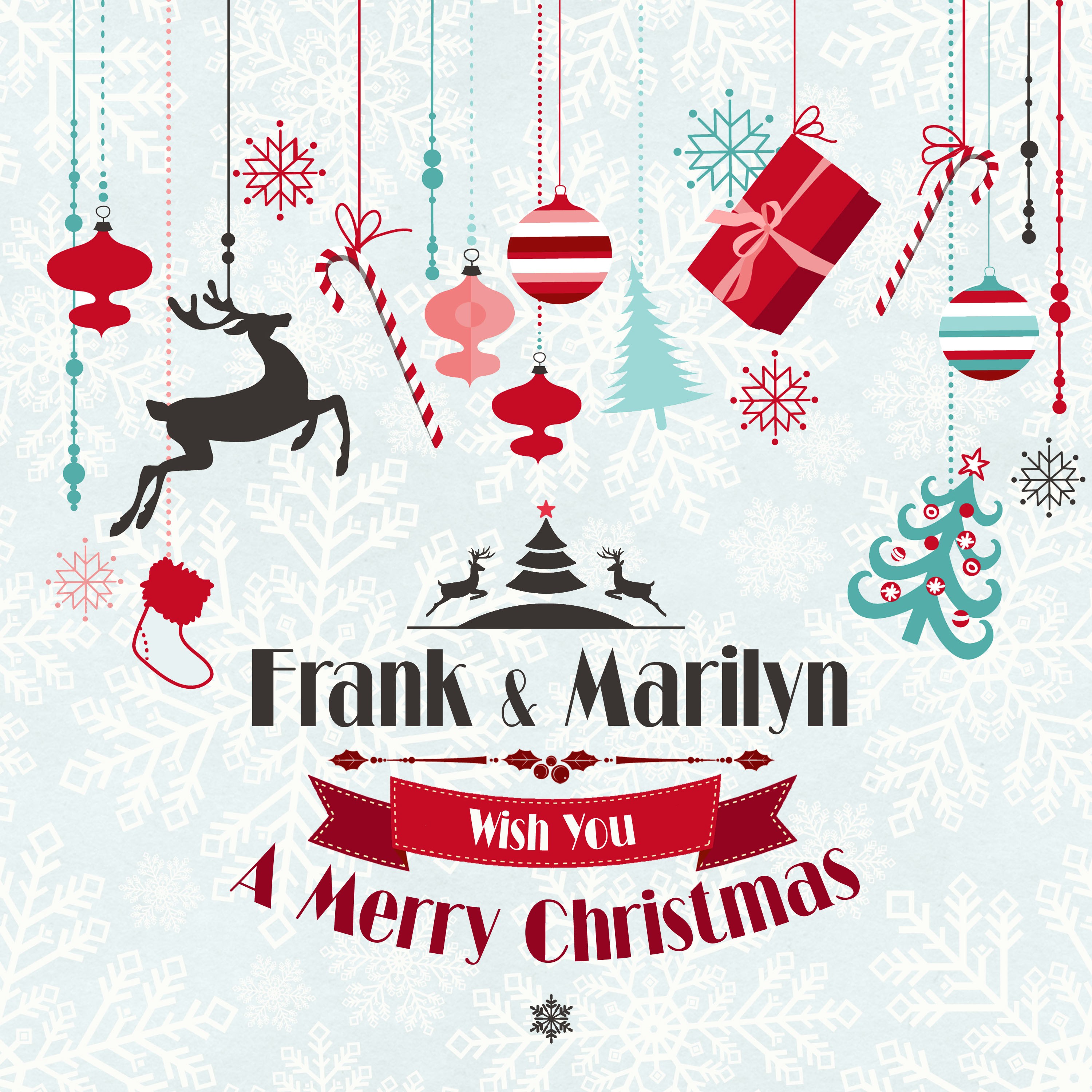 Frank & Marilyn Wish You a Merry Christmas