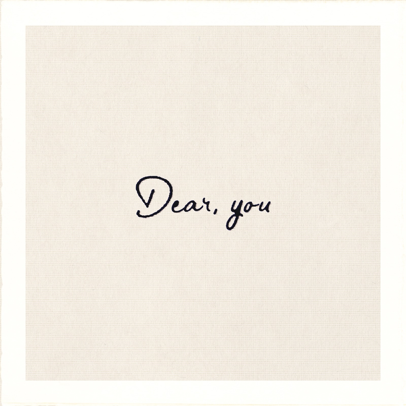 Dear, you (Piano Instrumental)