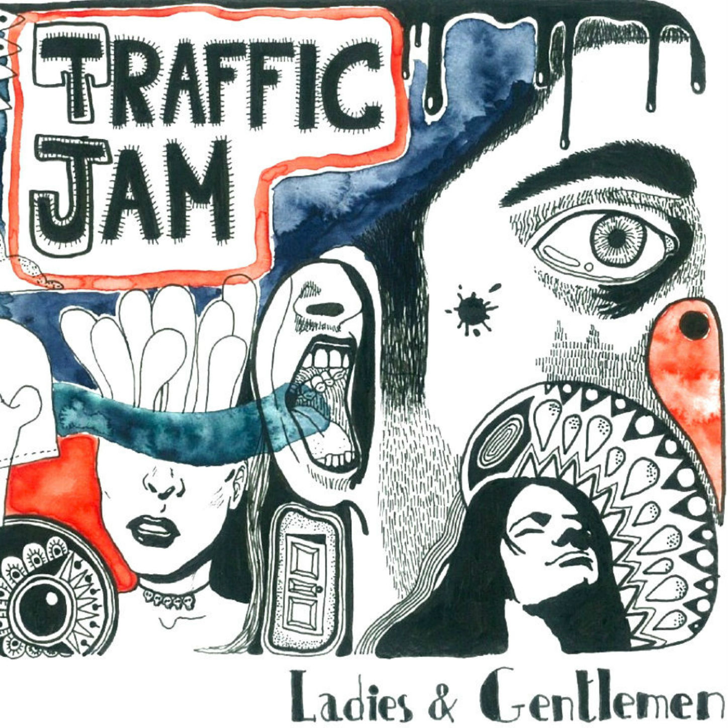 The sound of the falling snow