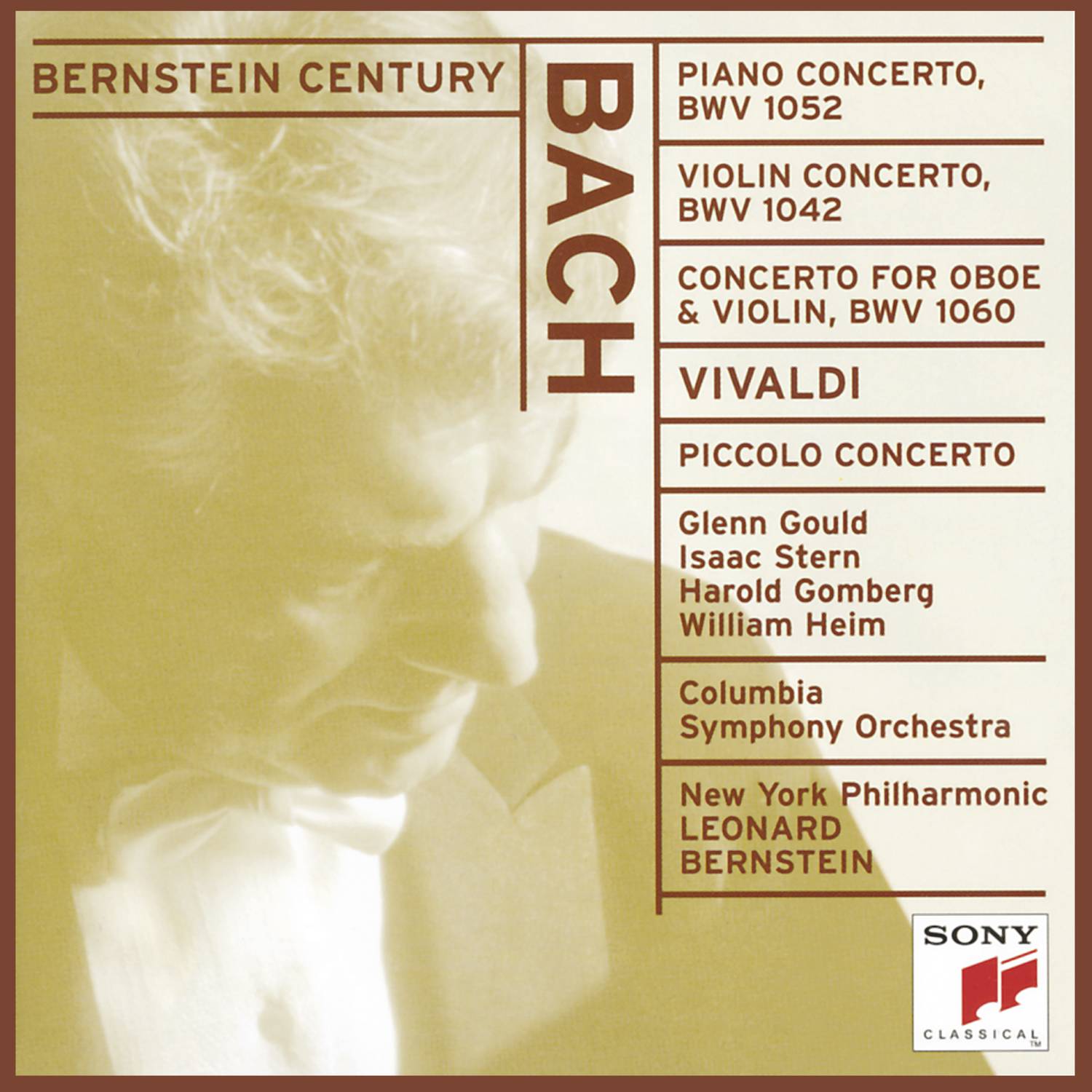Bernstein Century:  Bach- Brandenburg Concerto No. 3 and Other Works