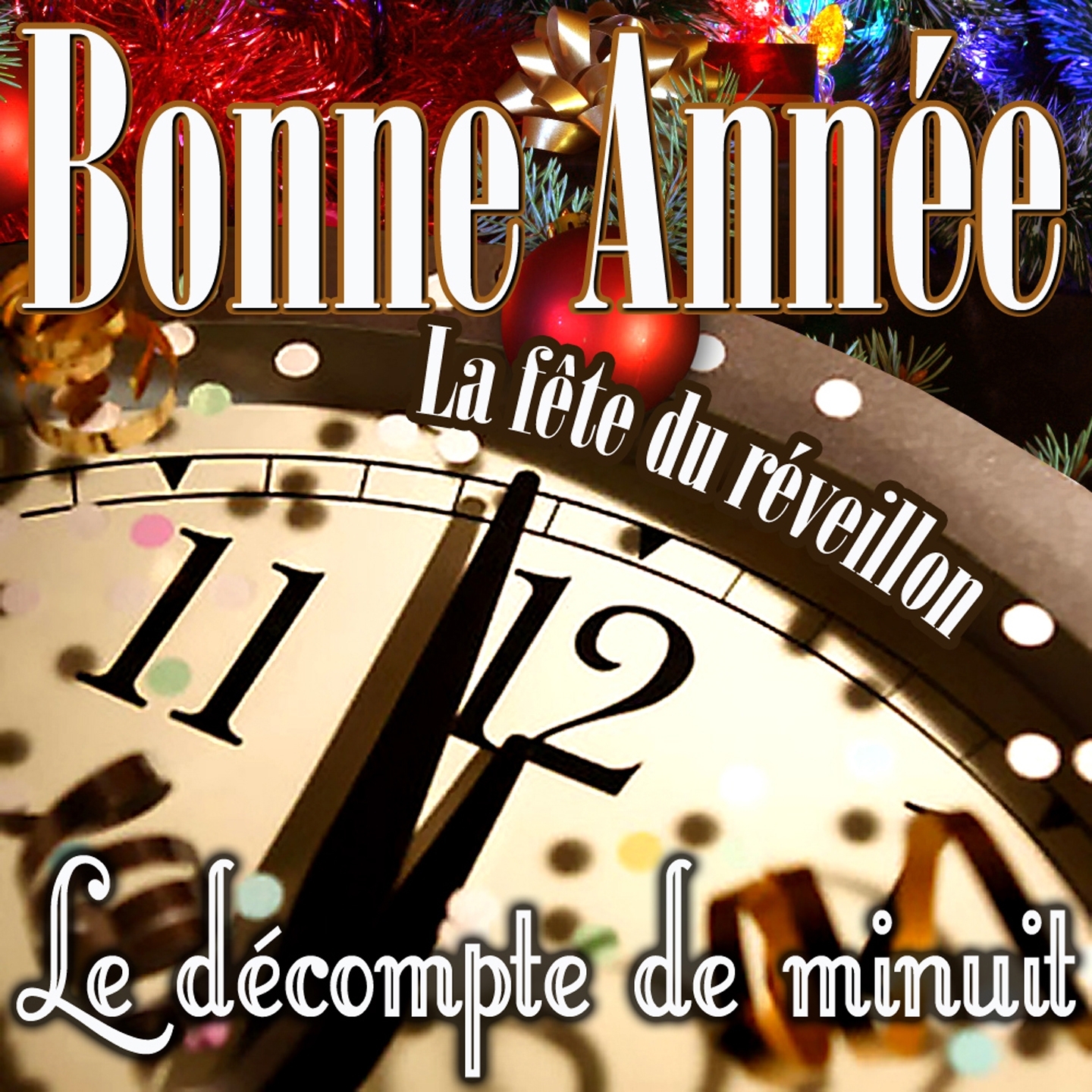Bonne anne e : La f te du re veillon Le de compte de minuit
