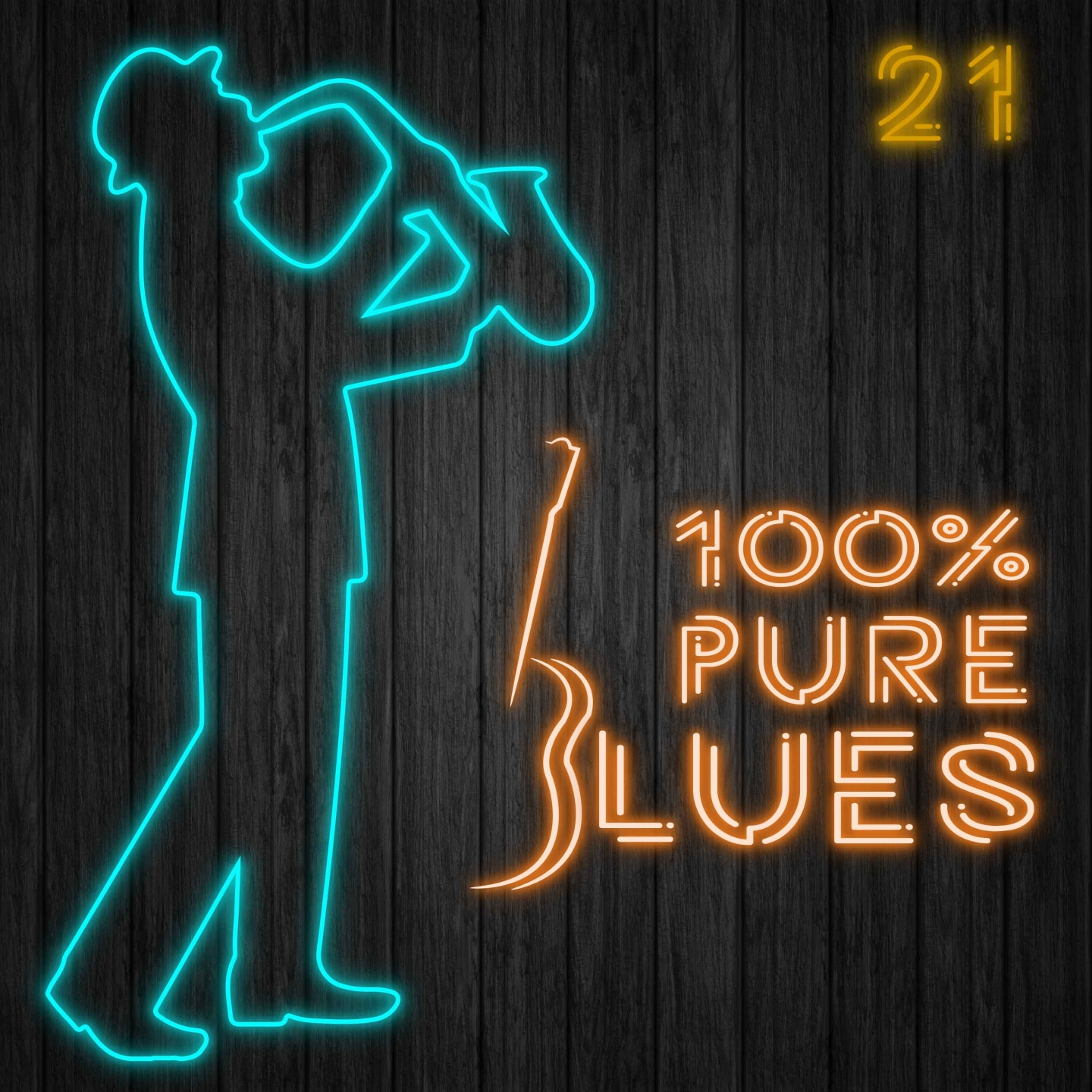 100% Pure Blues, Vol. 21