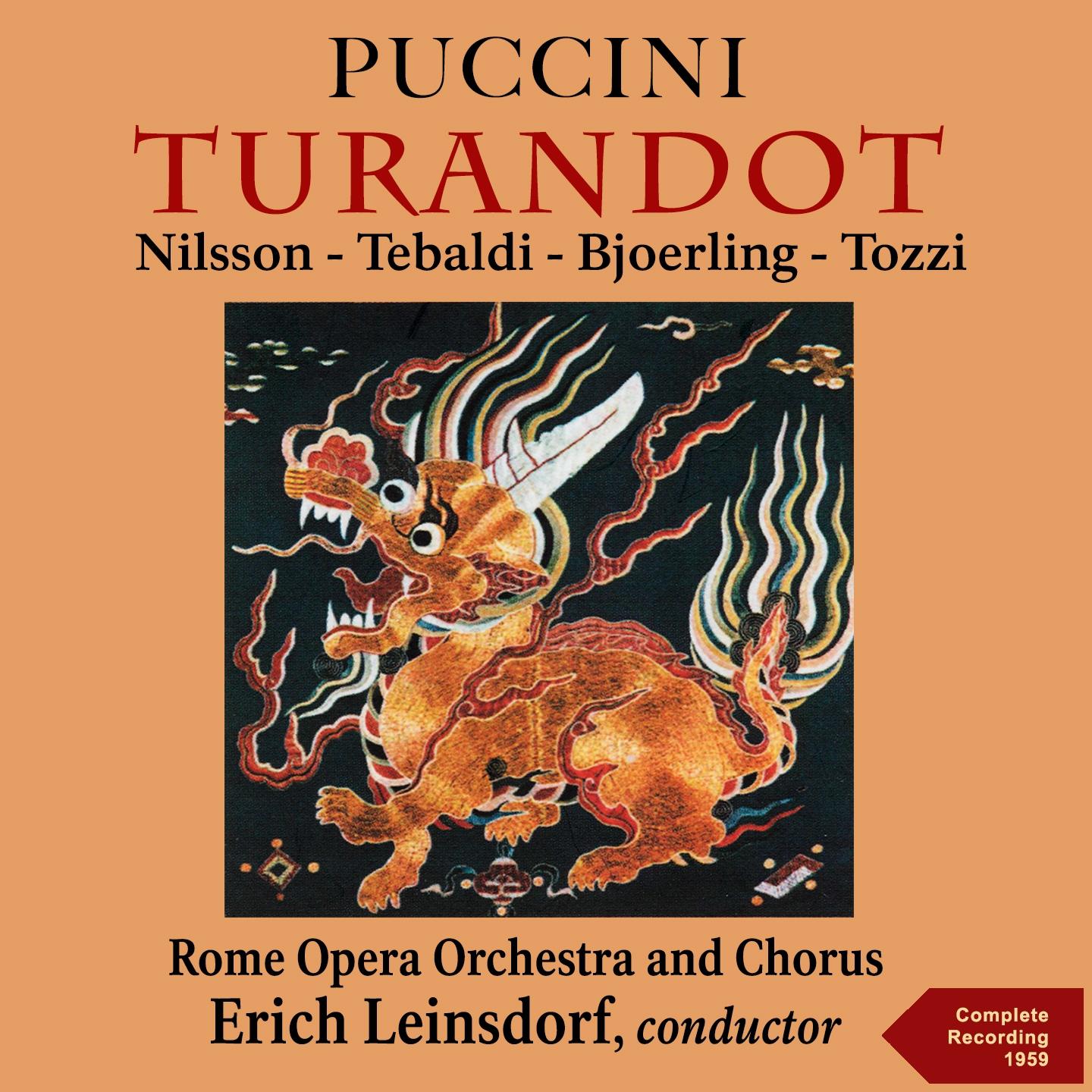 Turandot, Act II, Scene 2: " Gelo che ti da foco" Turandot, Calaf, Coro
