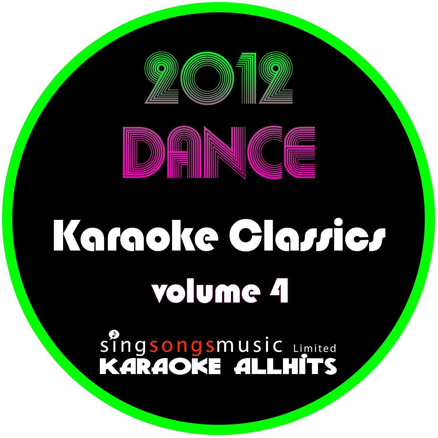 2012 Dance Karaoke Classics Volume 4