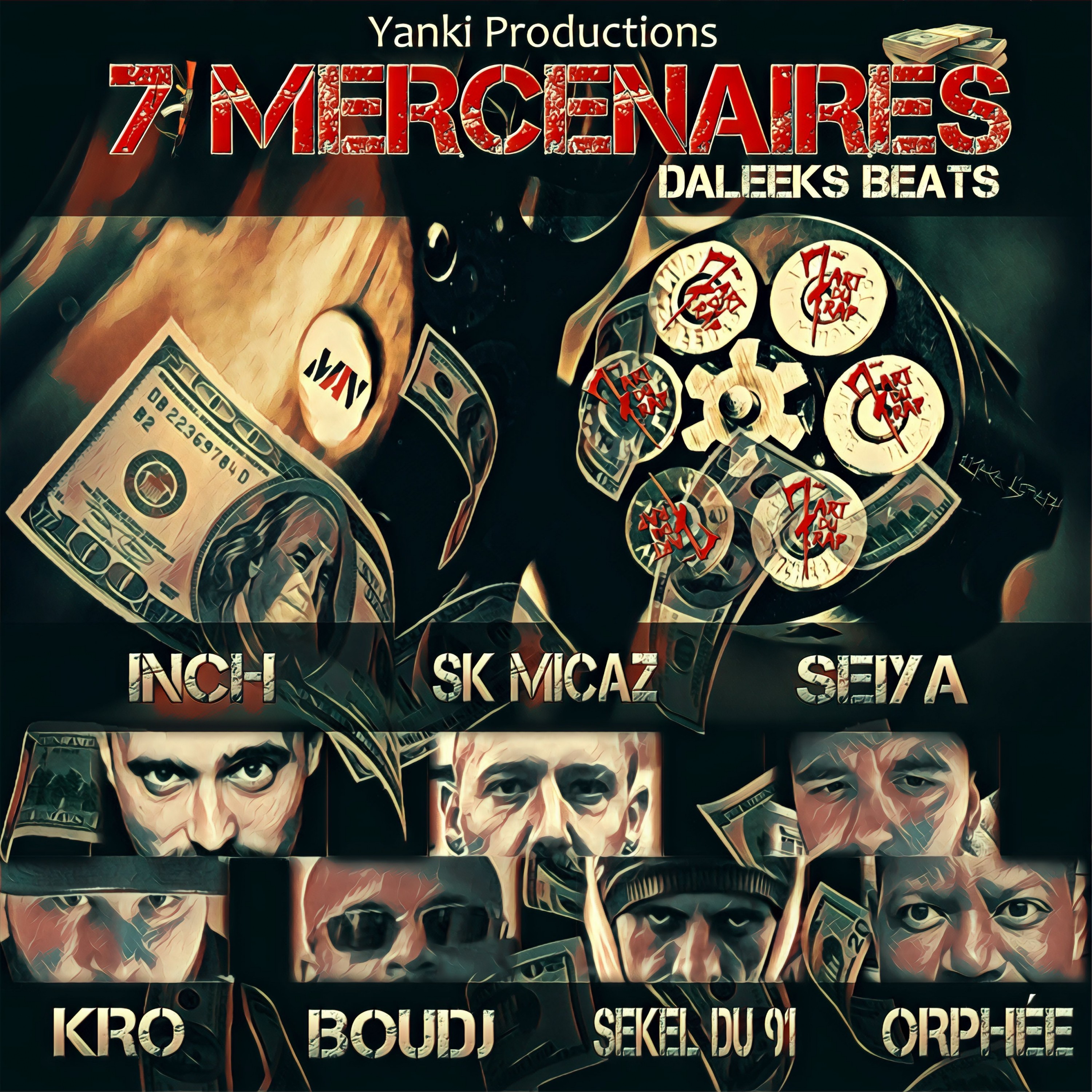 7 Mercenaires Extrait du projet 7e me Art du Rap