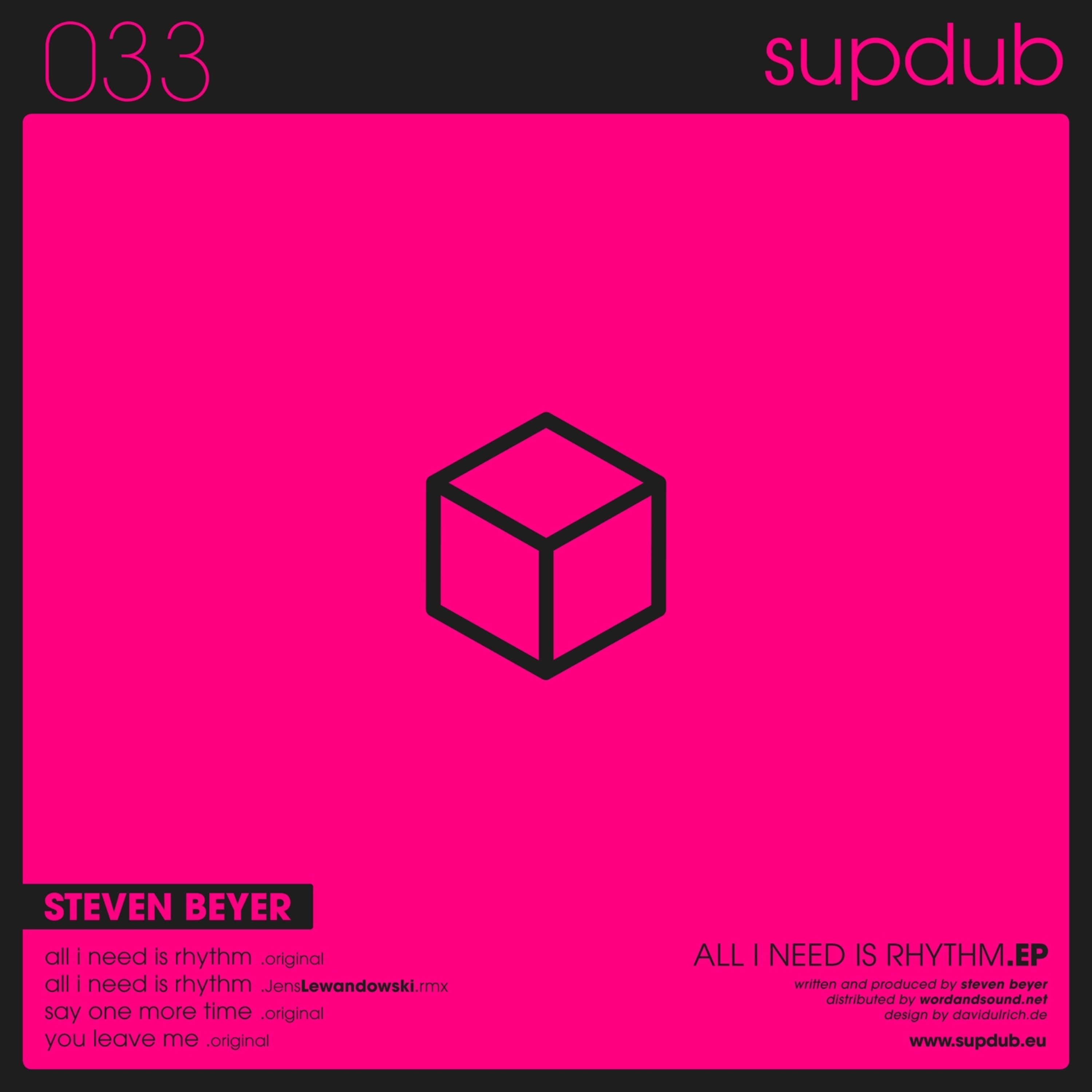 All I Need Is Rhythm