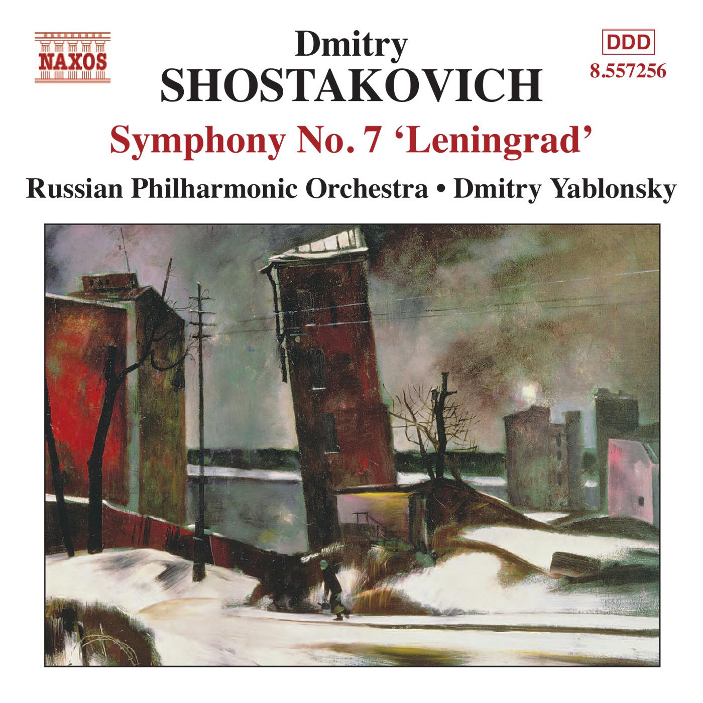 SHOSTAKOVICH, D.: Symphony No. 7, "Leningrad" (Russian Philharmonic, Yablonsky)