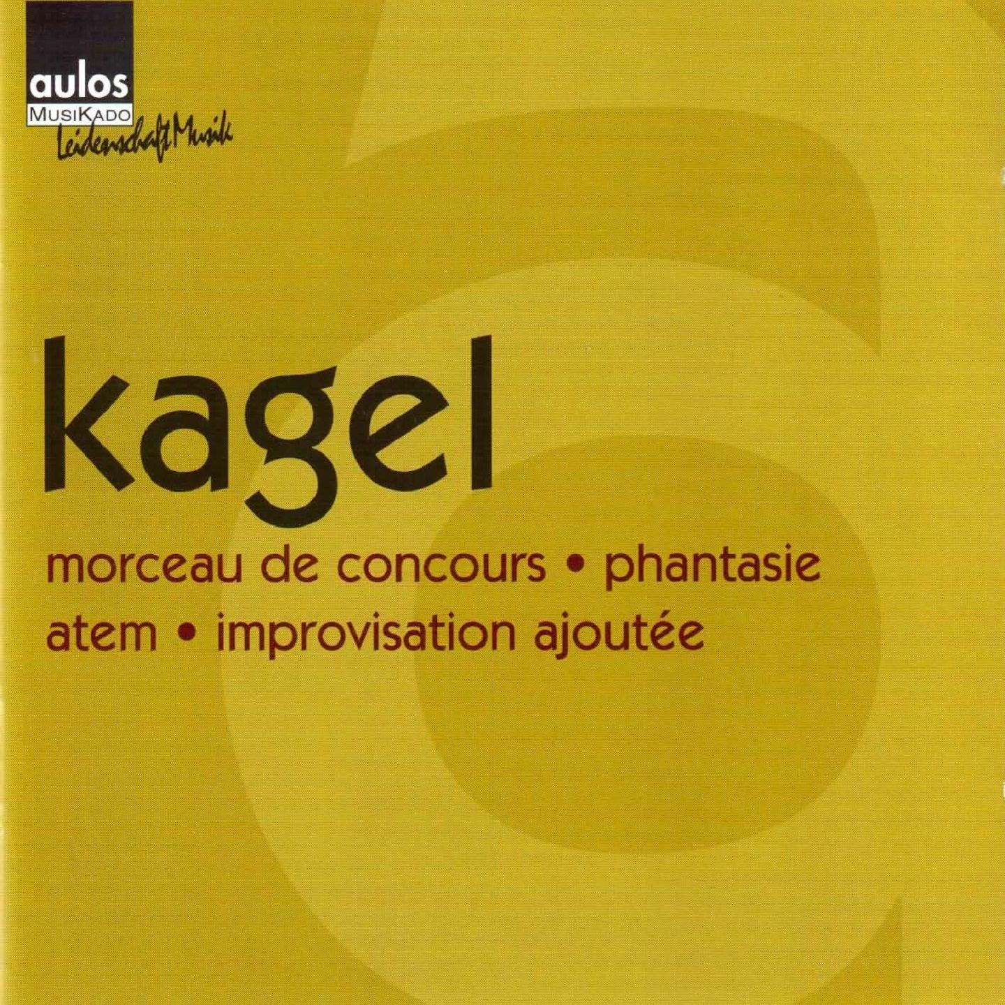 Morceau de concours, 1972