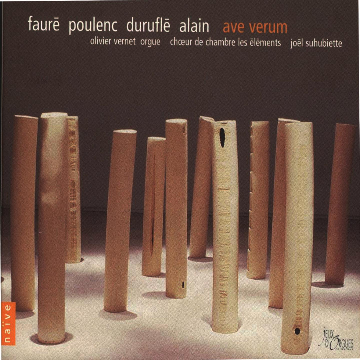Ave verum corpus, for 3-part Female Chorus, FP 154: Bien lent