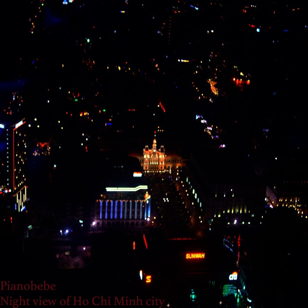 Night View Of Ho Chi Minh City
