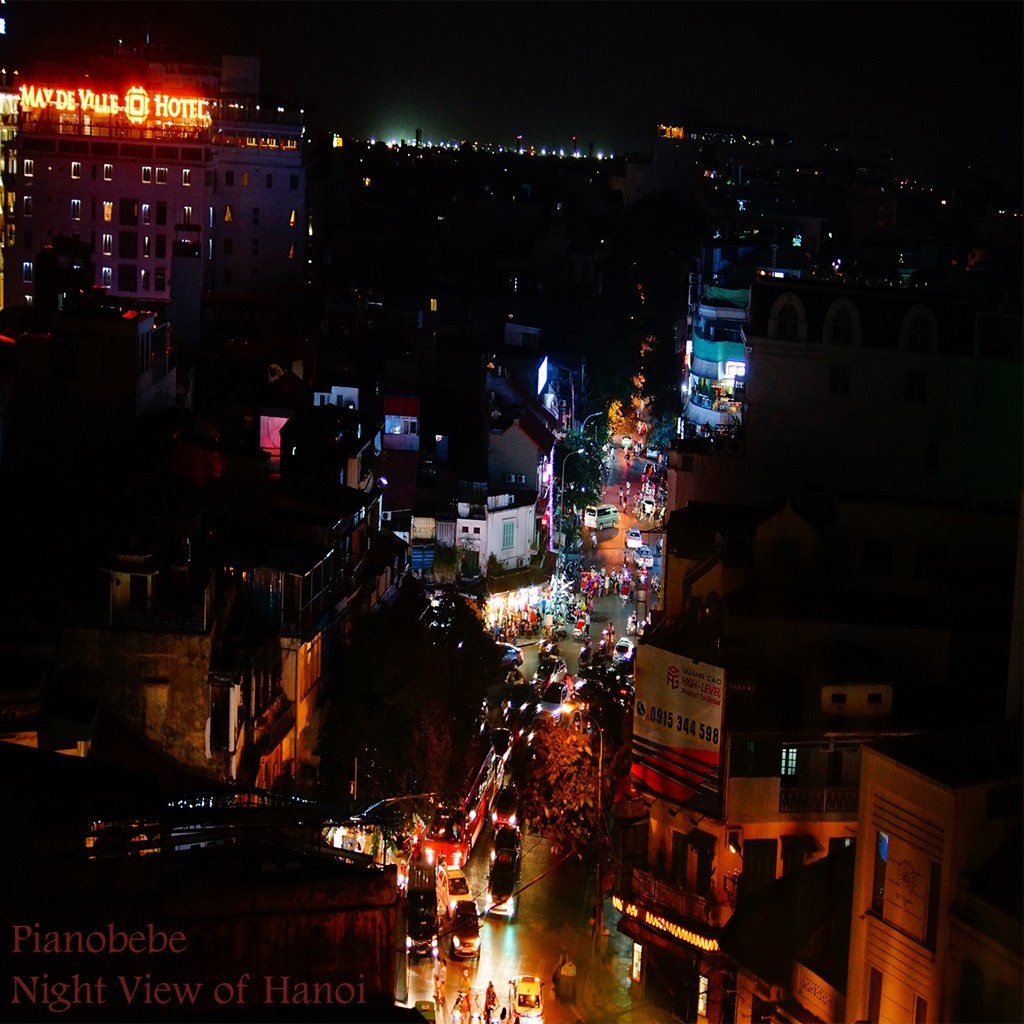 Night View Of Hanoi