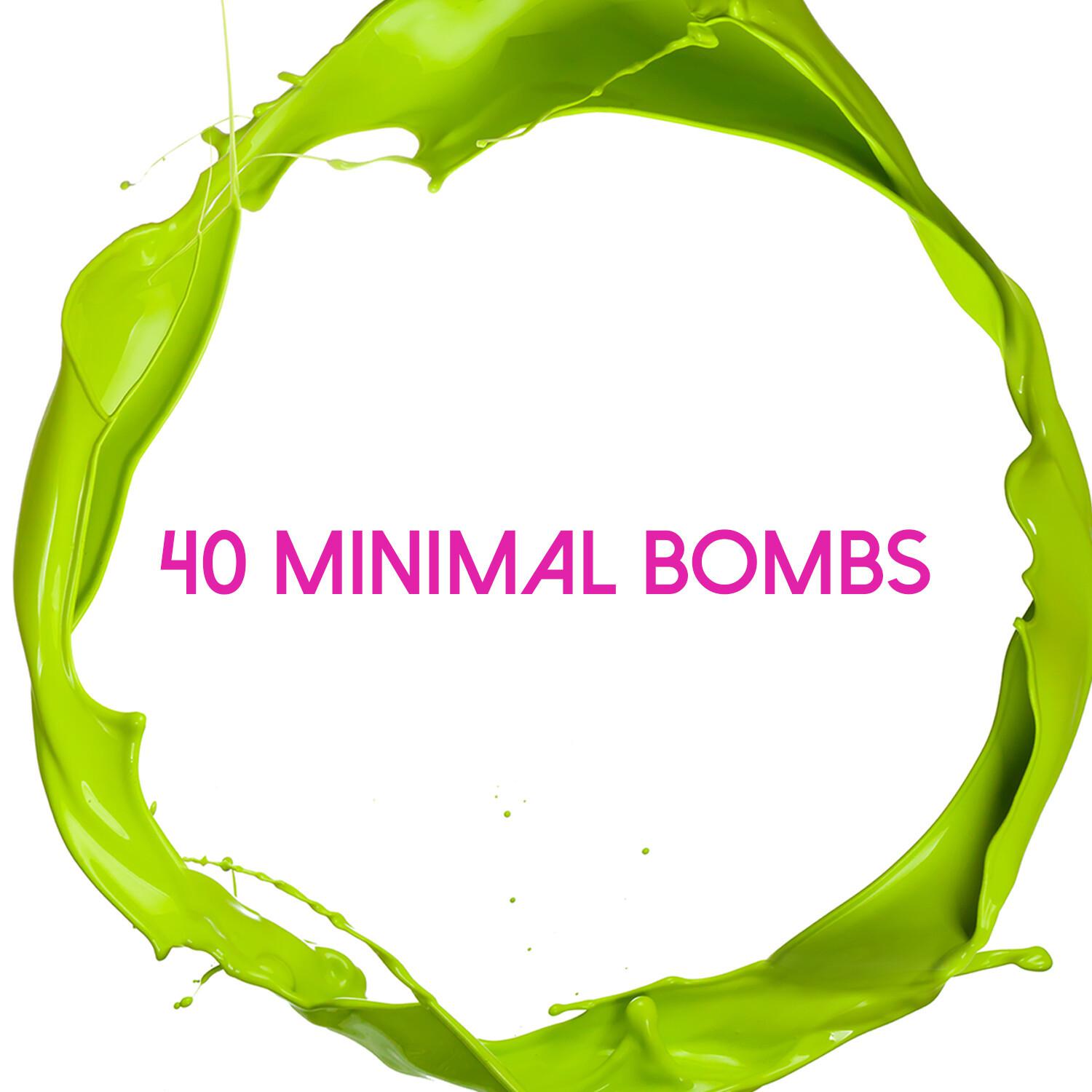 40 Minimal Bombs