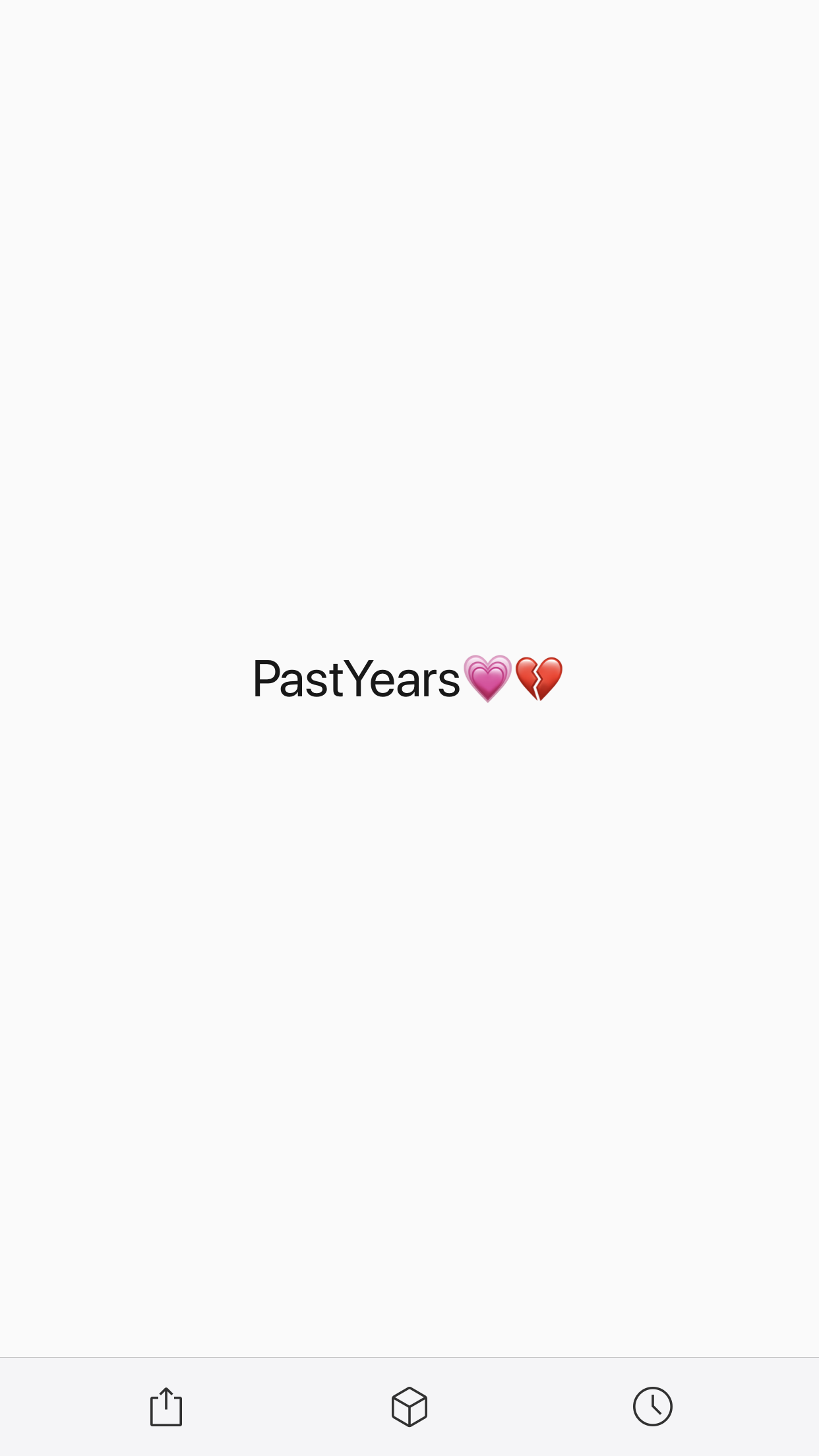PastYears