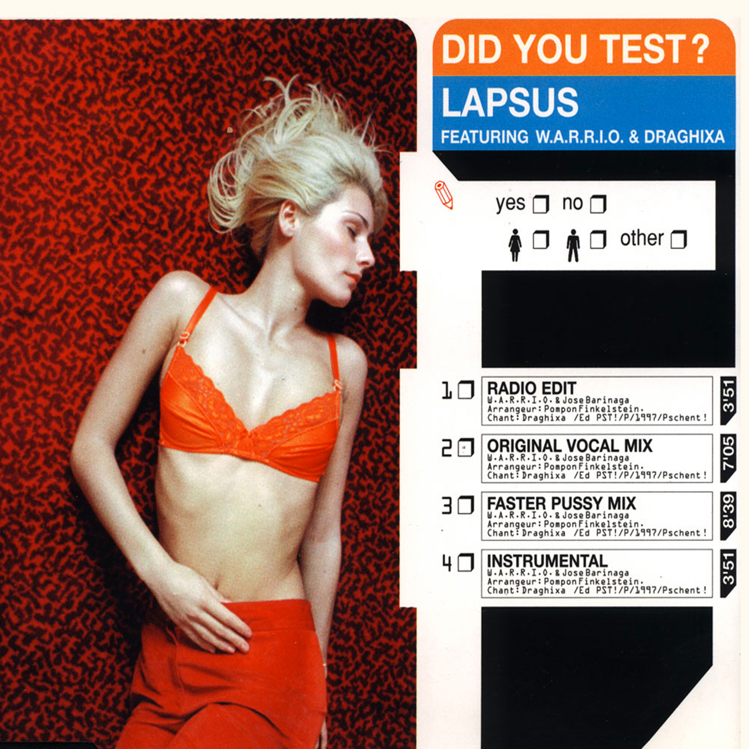 Did you test ? (Faster ***** mix)