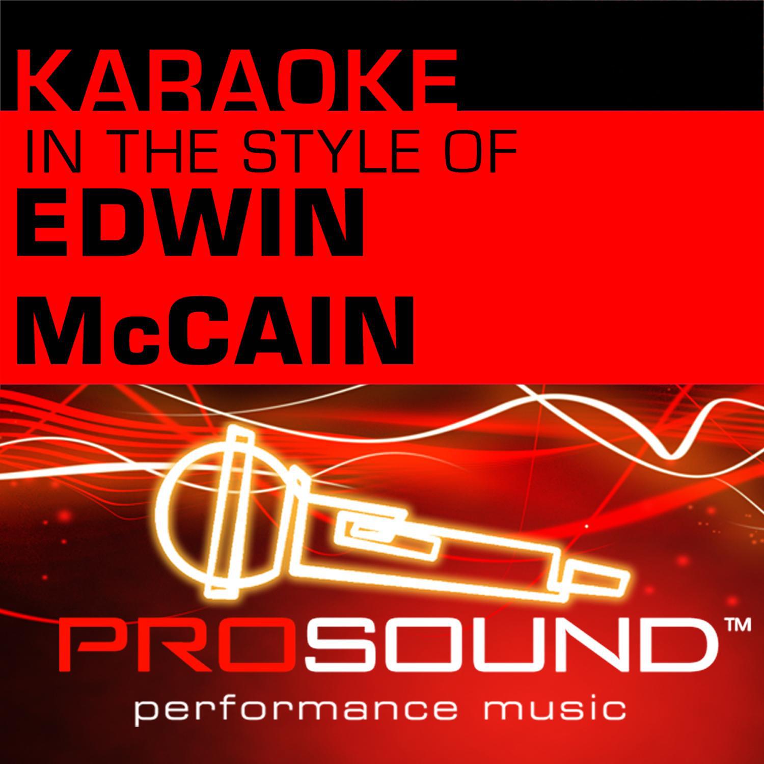 Karaoke - In the Style of Edwin McCain - EP (Professional Performance Tracks)