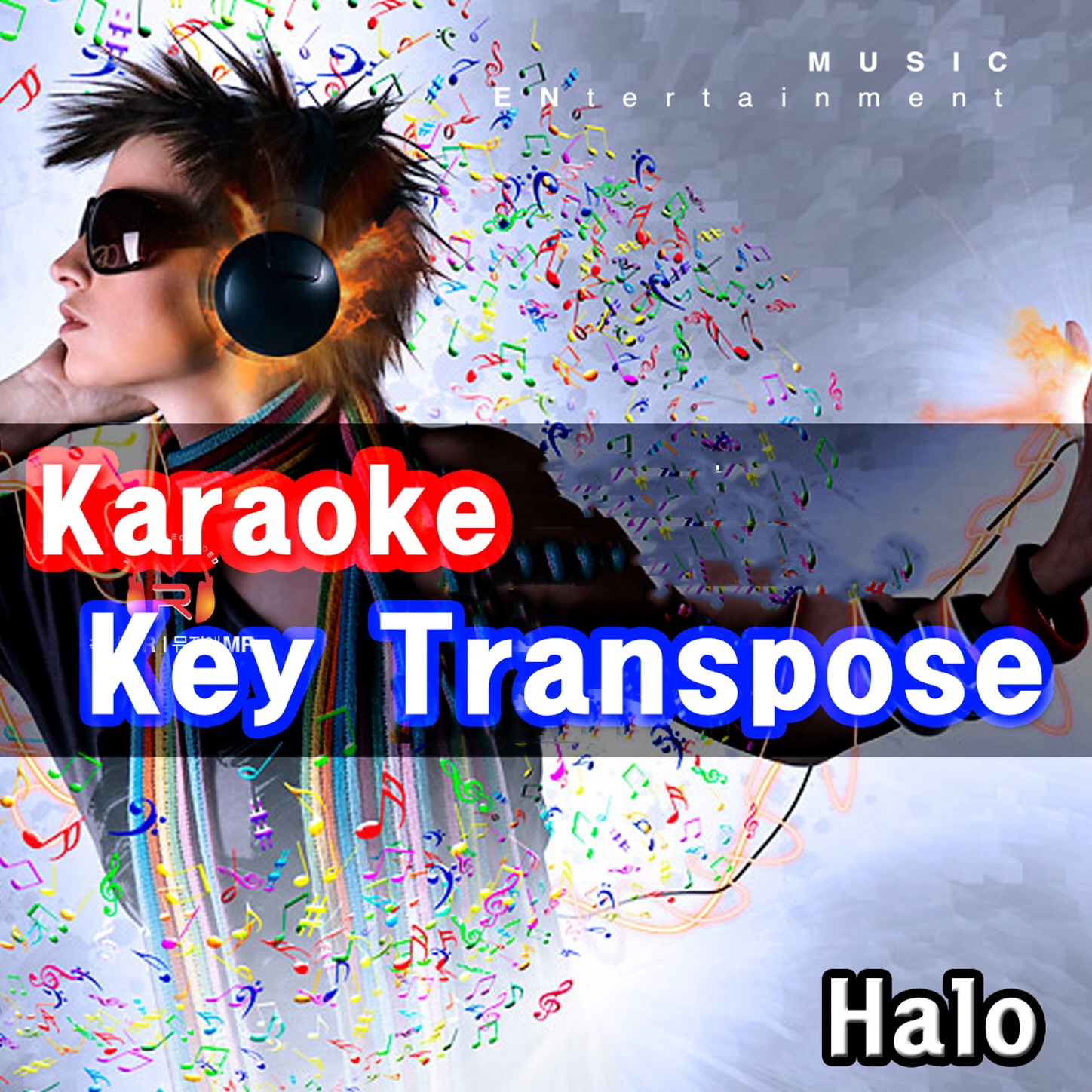 Halo (In the Style of Beyonce) (2Key Karaoke With Melody)