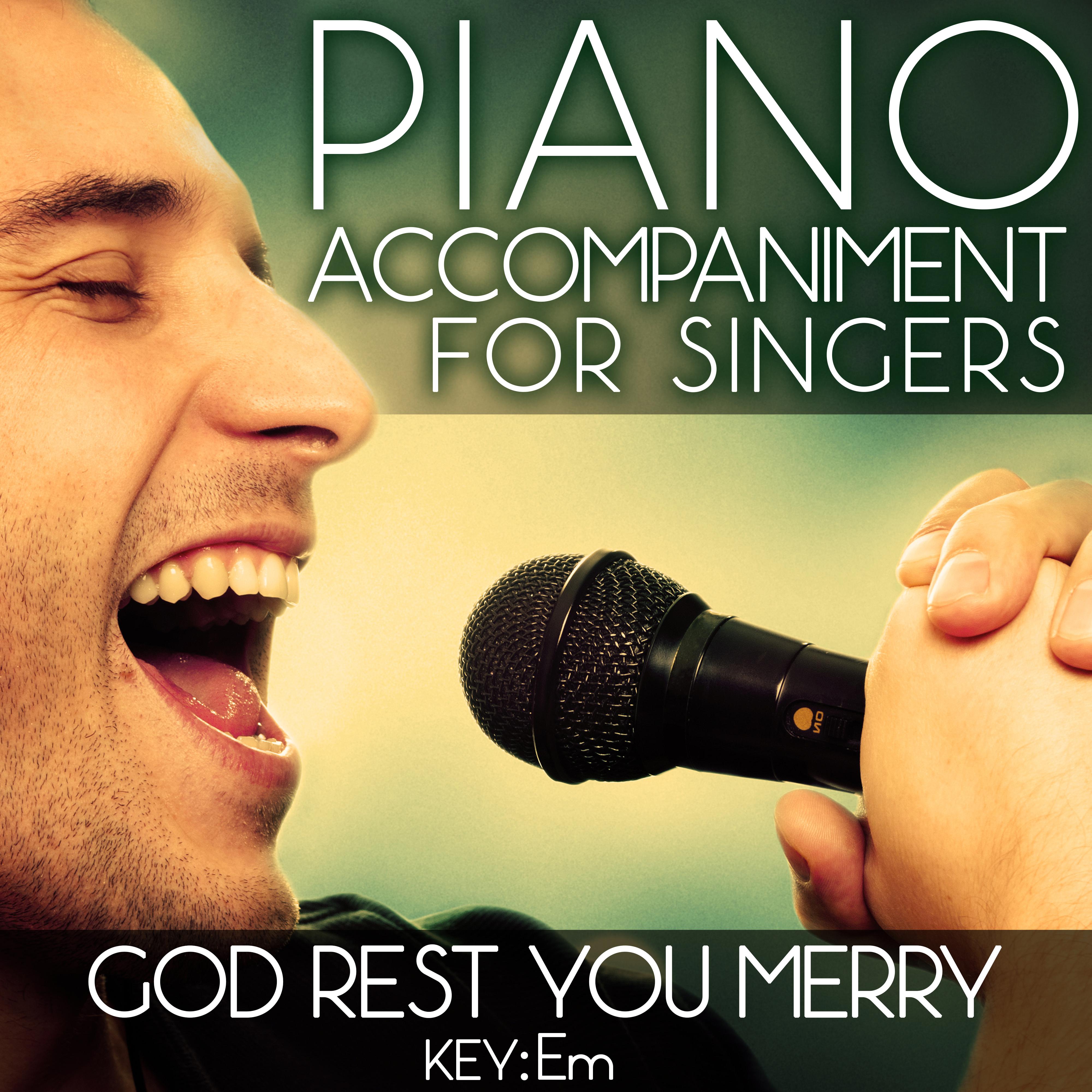 God Rest You Merry Gentlemen (Piano Accompaniment - Key: Em) [Karaoke Backing Track]