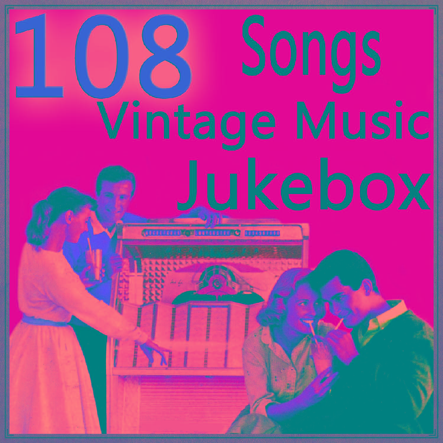 108 Songs Vintage Music Jukebox