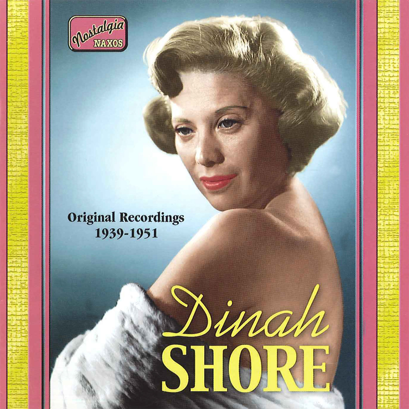 SHORE, Dinah: Dinah Shore (1939-1951)