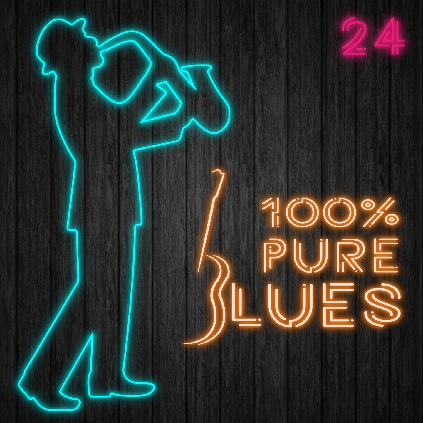 100% Pure Blues / 24