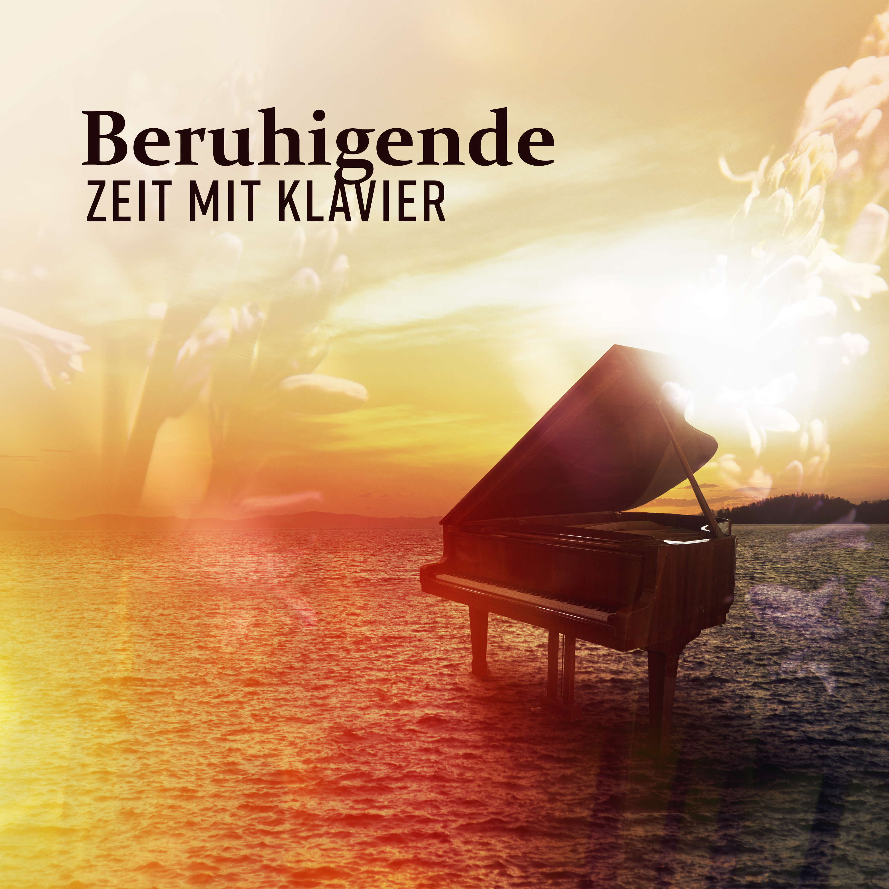 Beruhigende Zeit mit Klavier