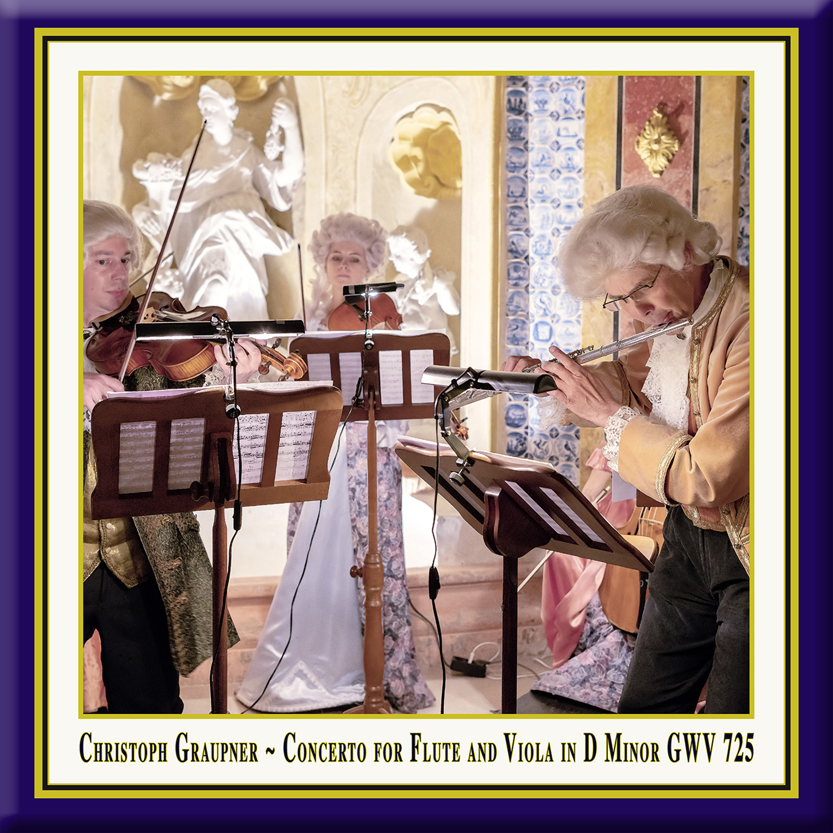 Concerto for Flute & Viola in D Minor, GWV 725: IV. Vivace (Live)