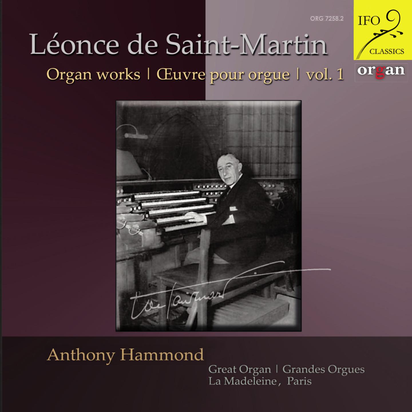 Le once de SaintMartin Organ Works, Vol. 1