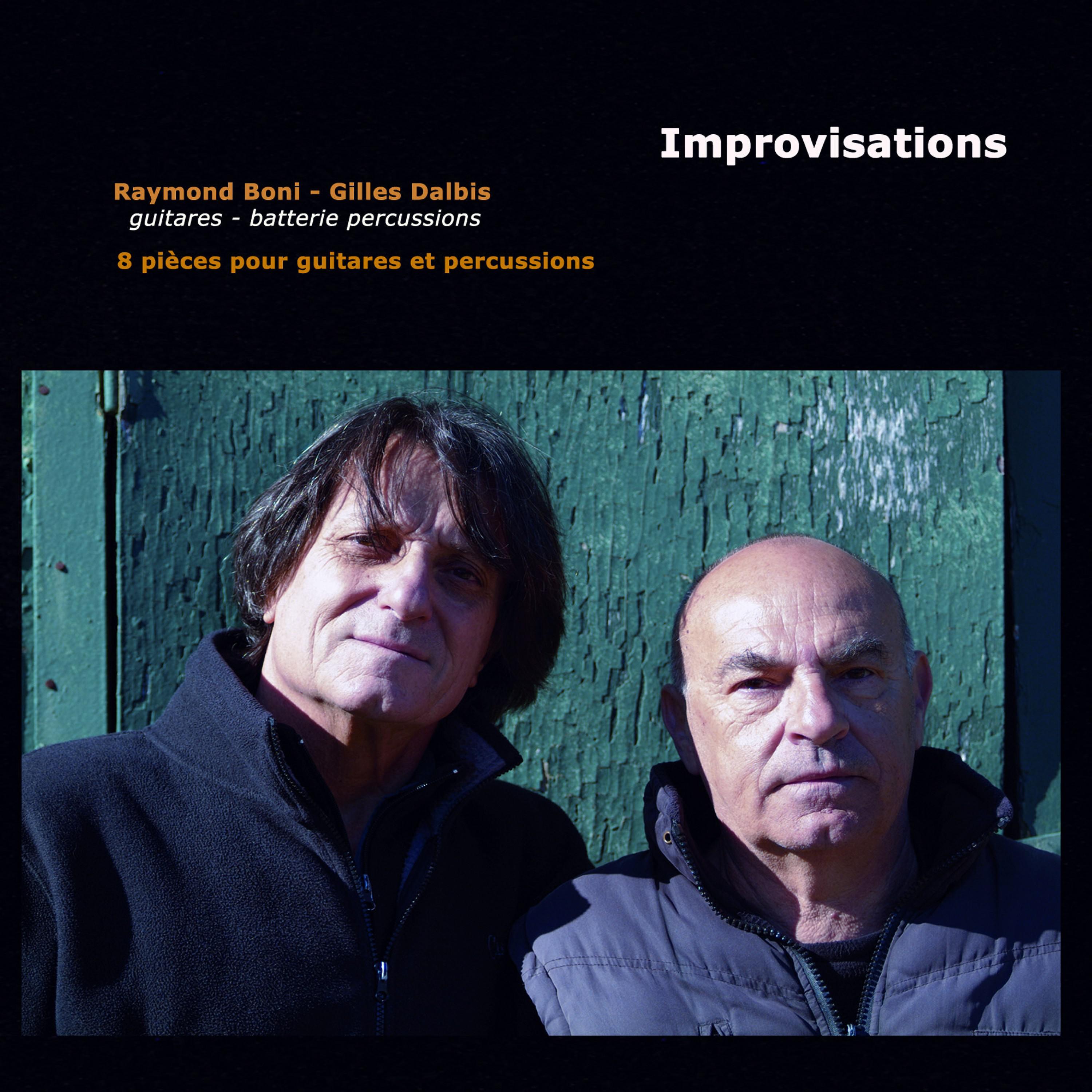 Improvisations : 8 pie ces pour guitares et percussions