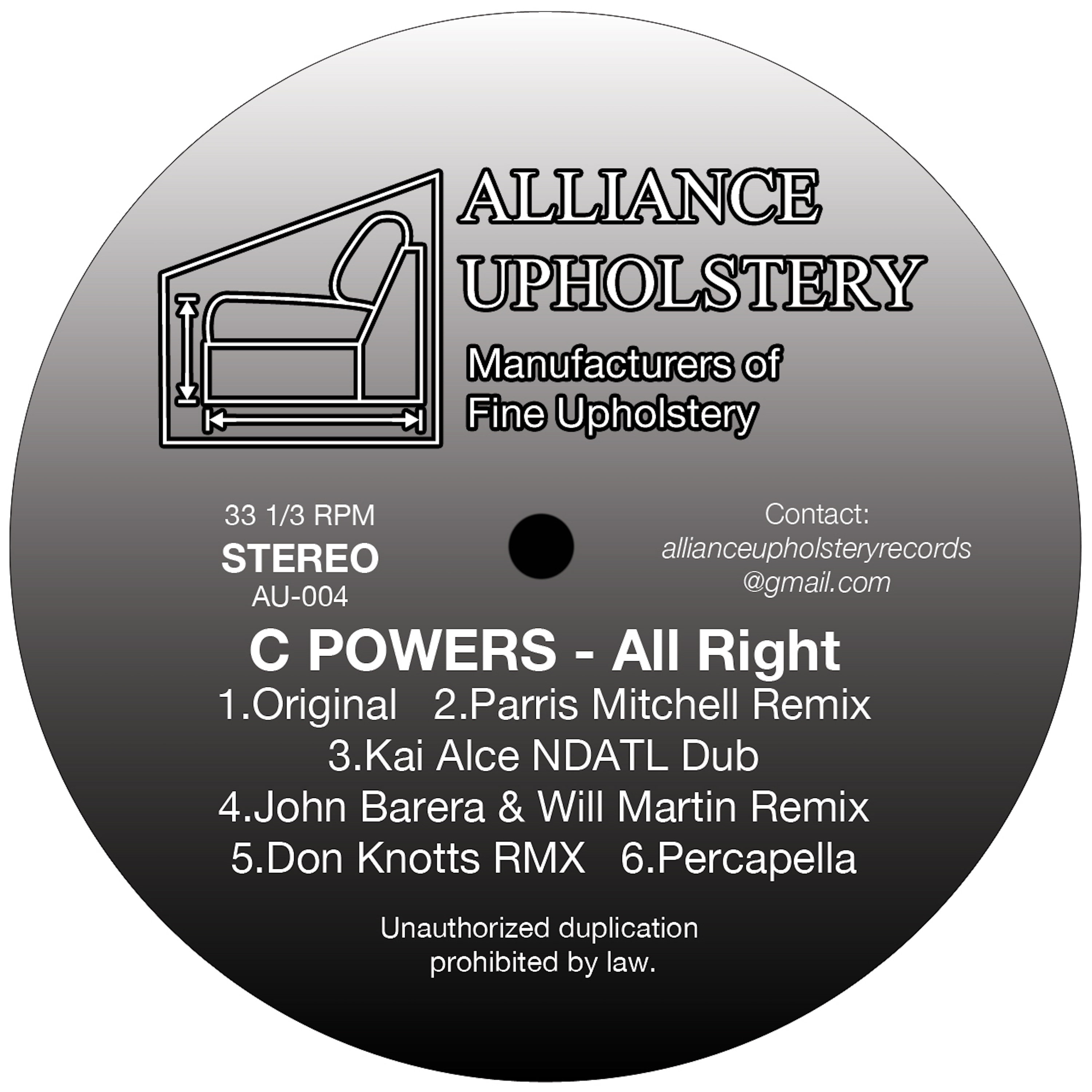 All Right (Parris Mitchell Remix)