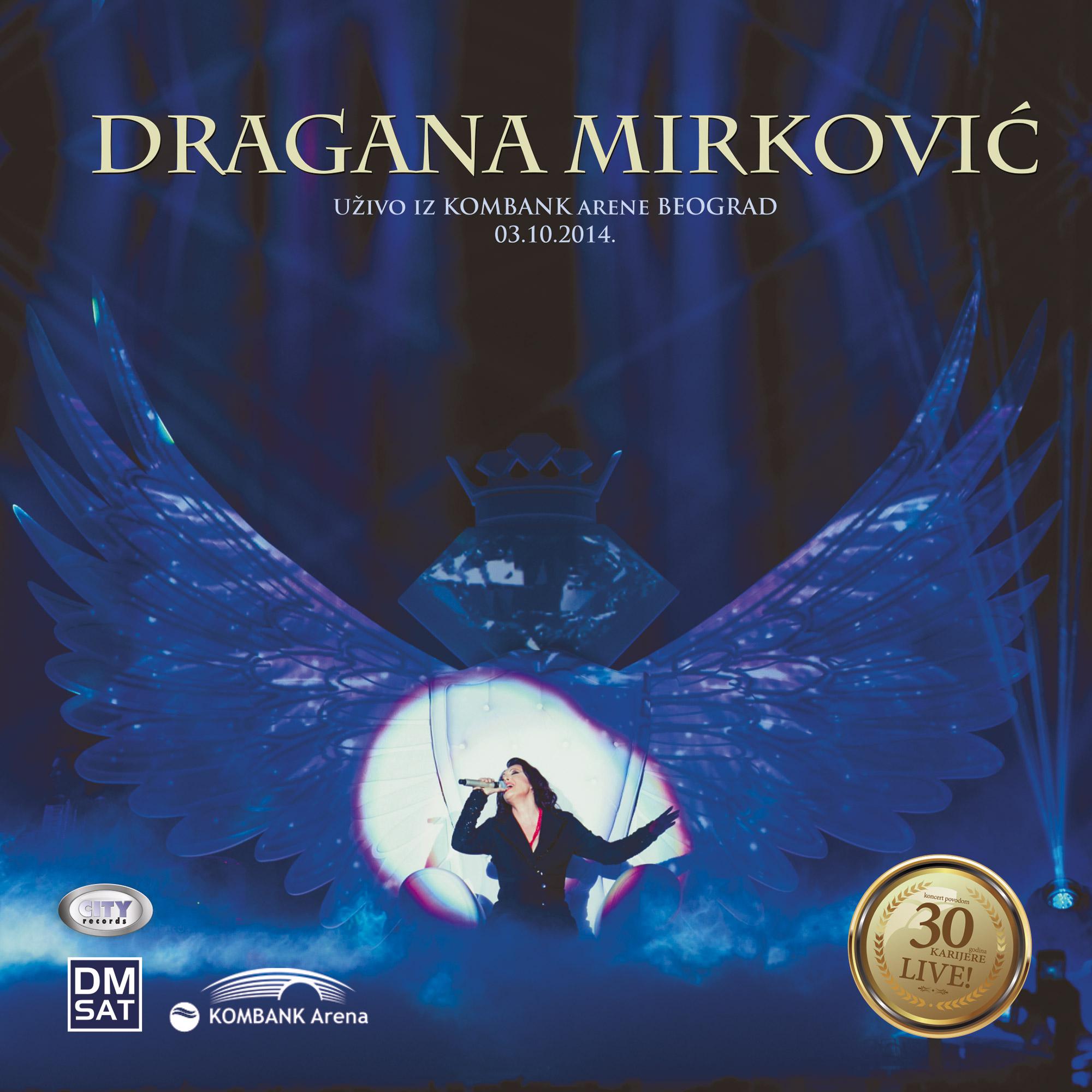 Dragana Mirkovic uzivo Kombank Arena Bg 03.10.2014