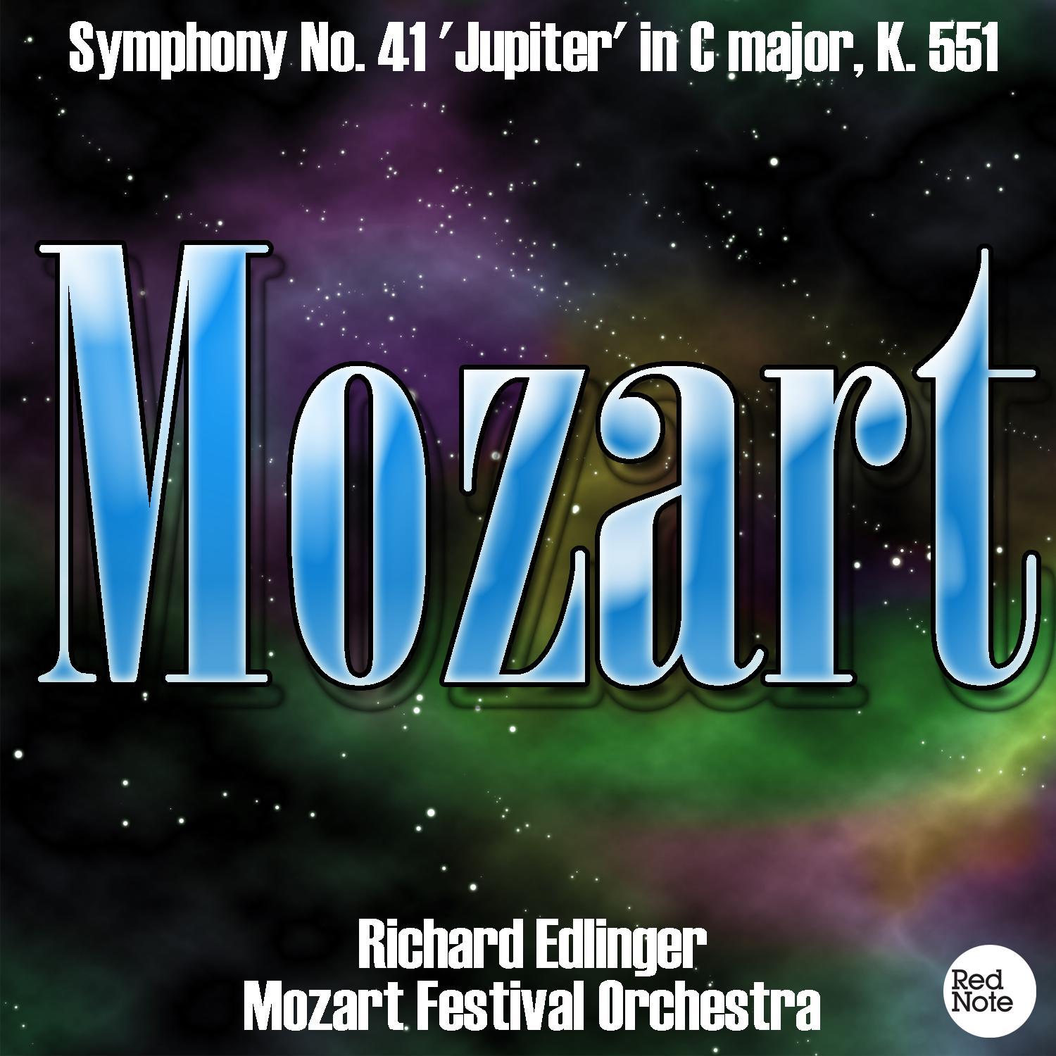 Symphony No. 41 'Jupiter' in C major, K. 551: III. Menuetto: Allegro