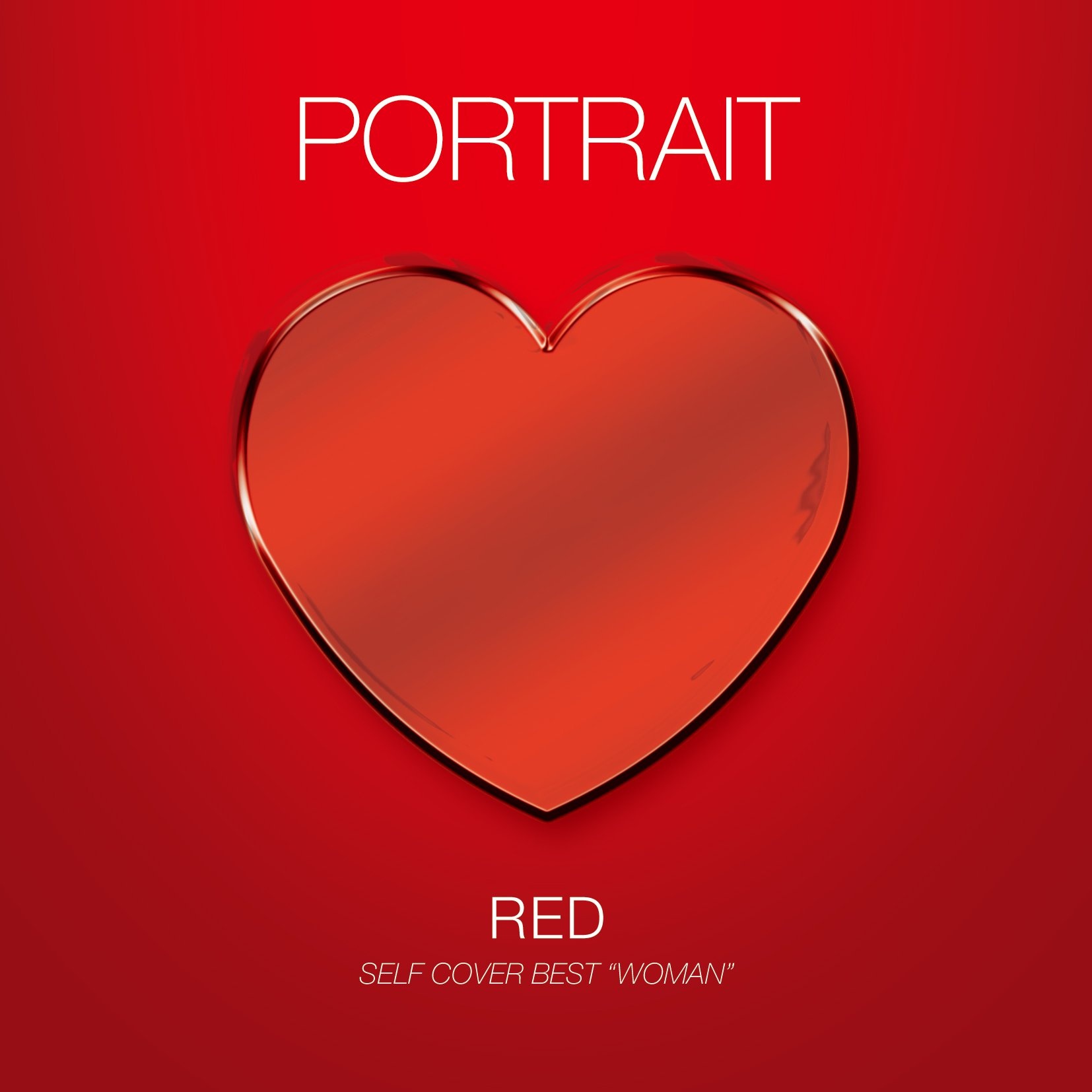 PORTRAIT　 RED SELF COVER BEST " WOMAN"