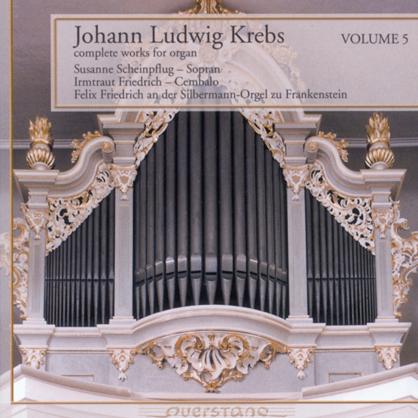 Johann Ludwig Krebs - complete works for organ Vol. 5