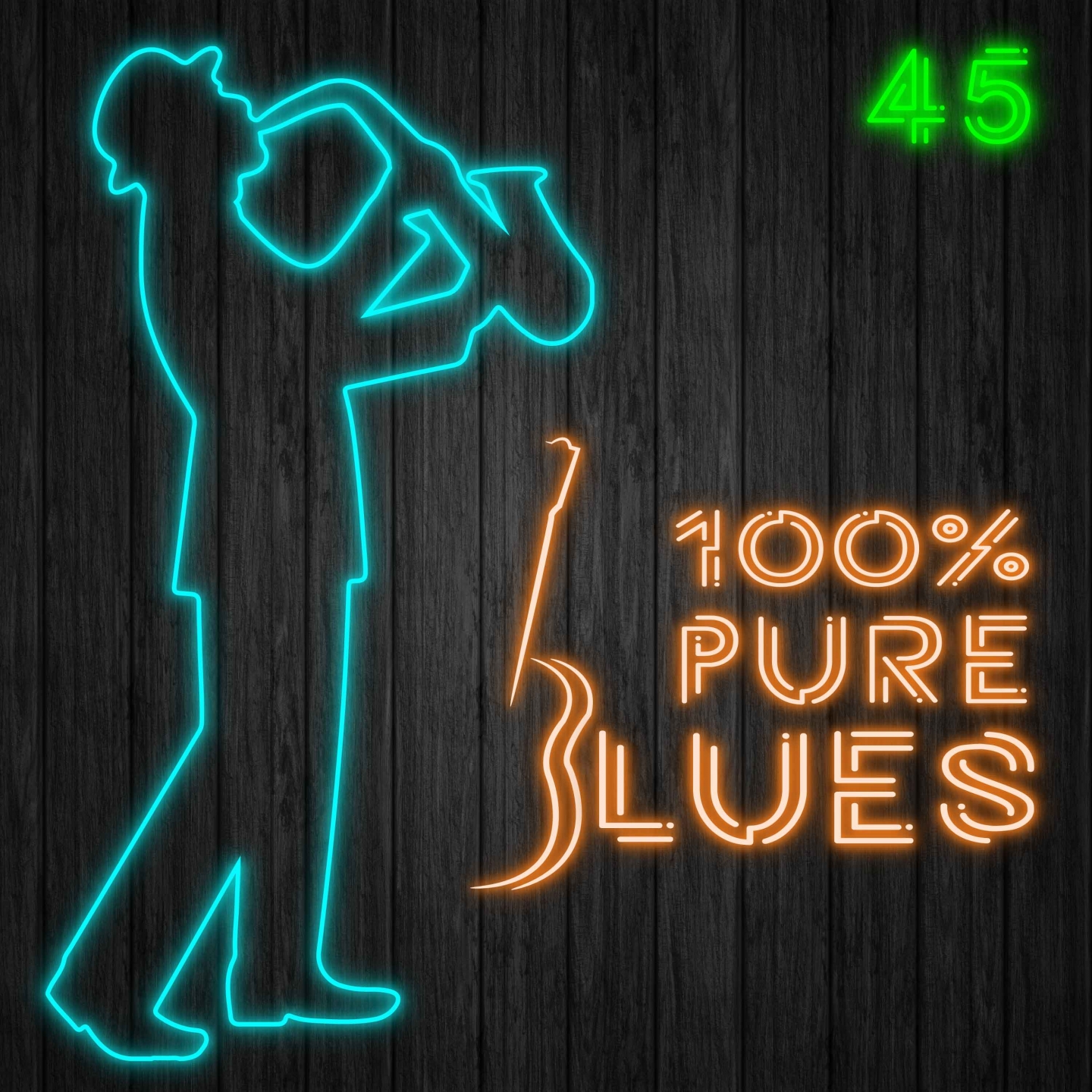 100% Pure Blues / 45