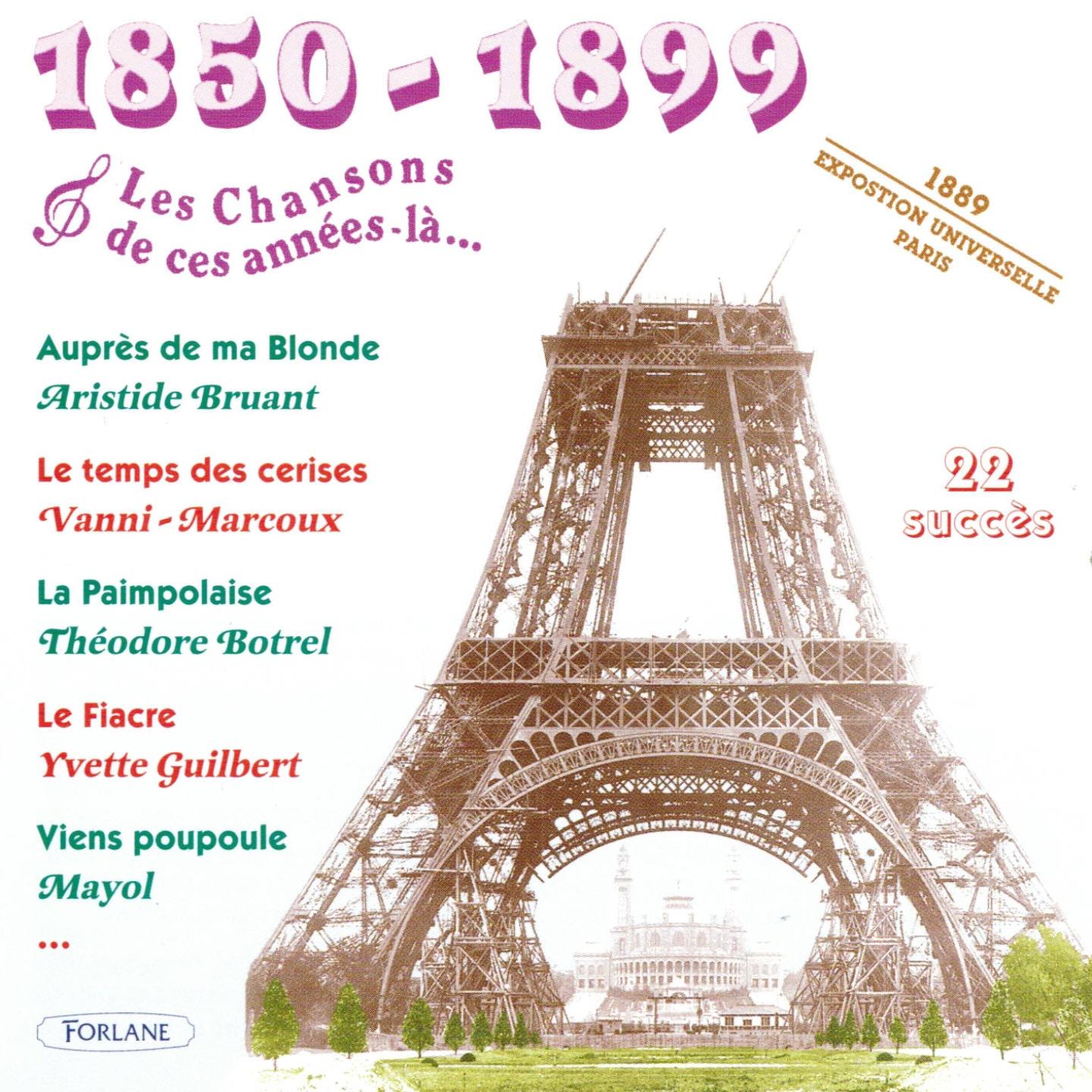 18501899 : Les chansons de cette anne ela Exposition Universelle Paris 1889