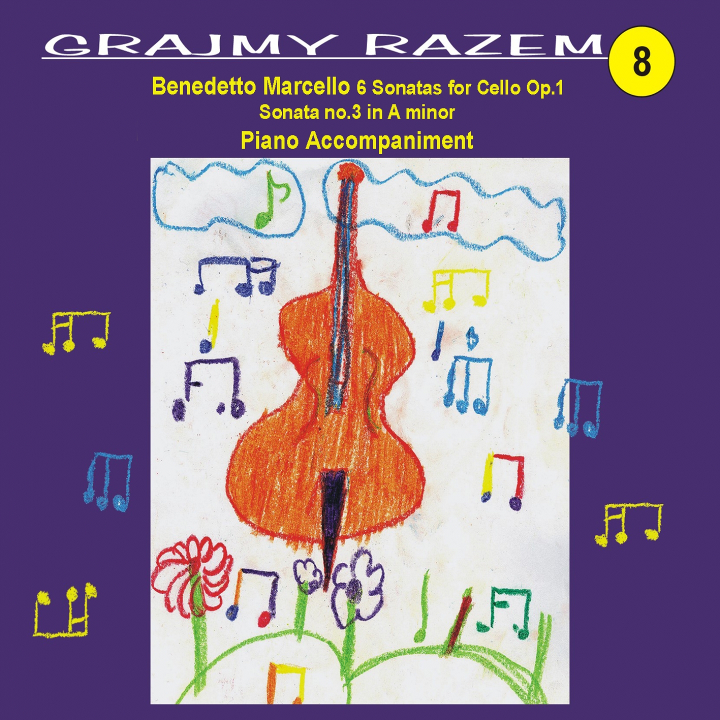 6 Cello Sonatas, Op. 1, No. 3 in A Minor, No.3: I. Adagio (Piano Accompaniment)