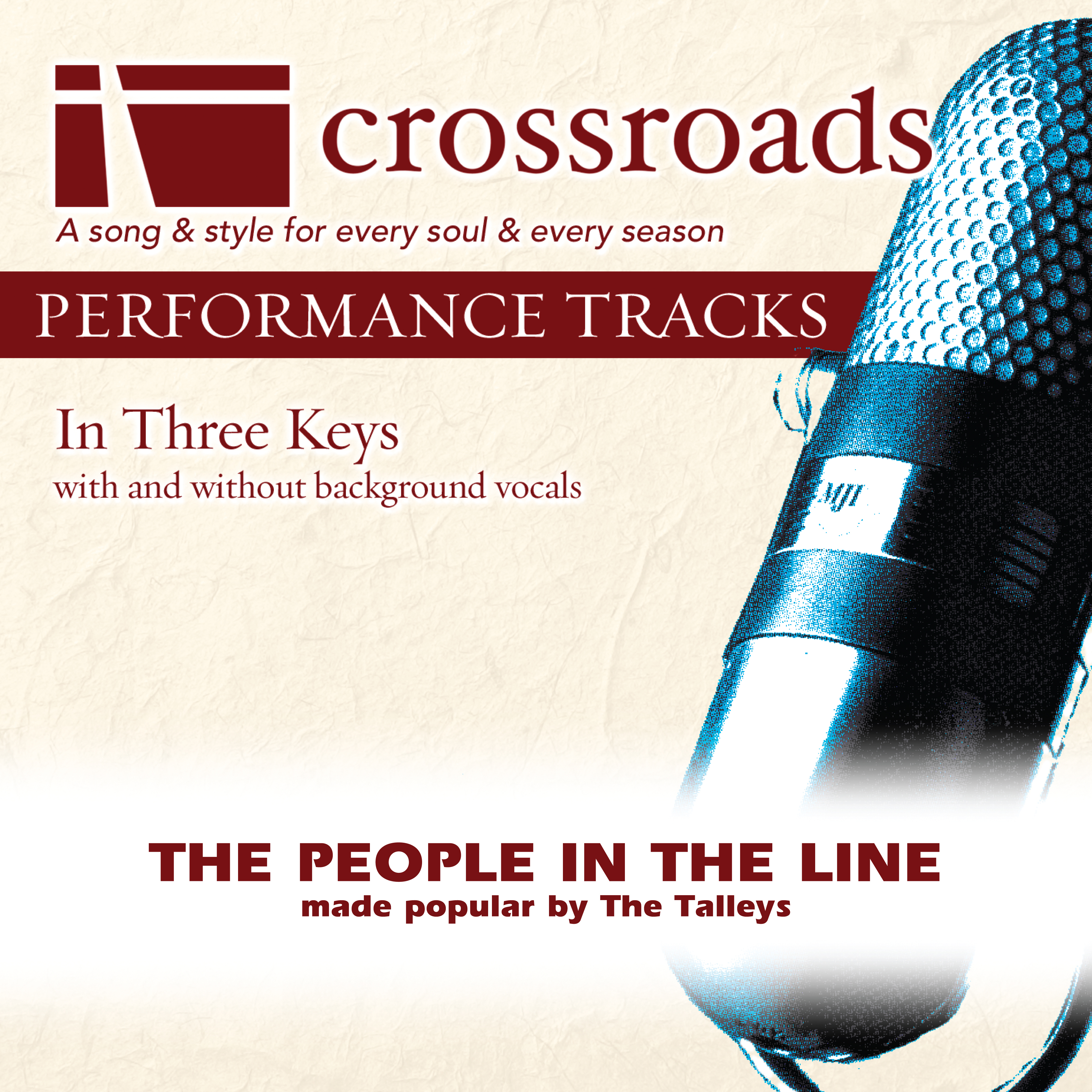 The People In The Line (Made Popular by The Talleys) [Performance Track]