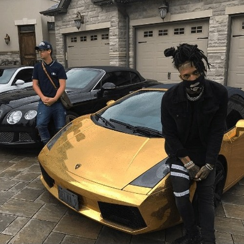 FREESTYLIN AT MY CRIB